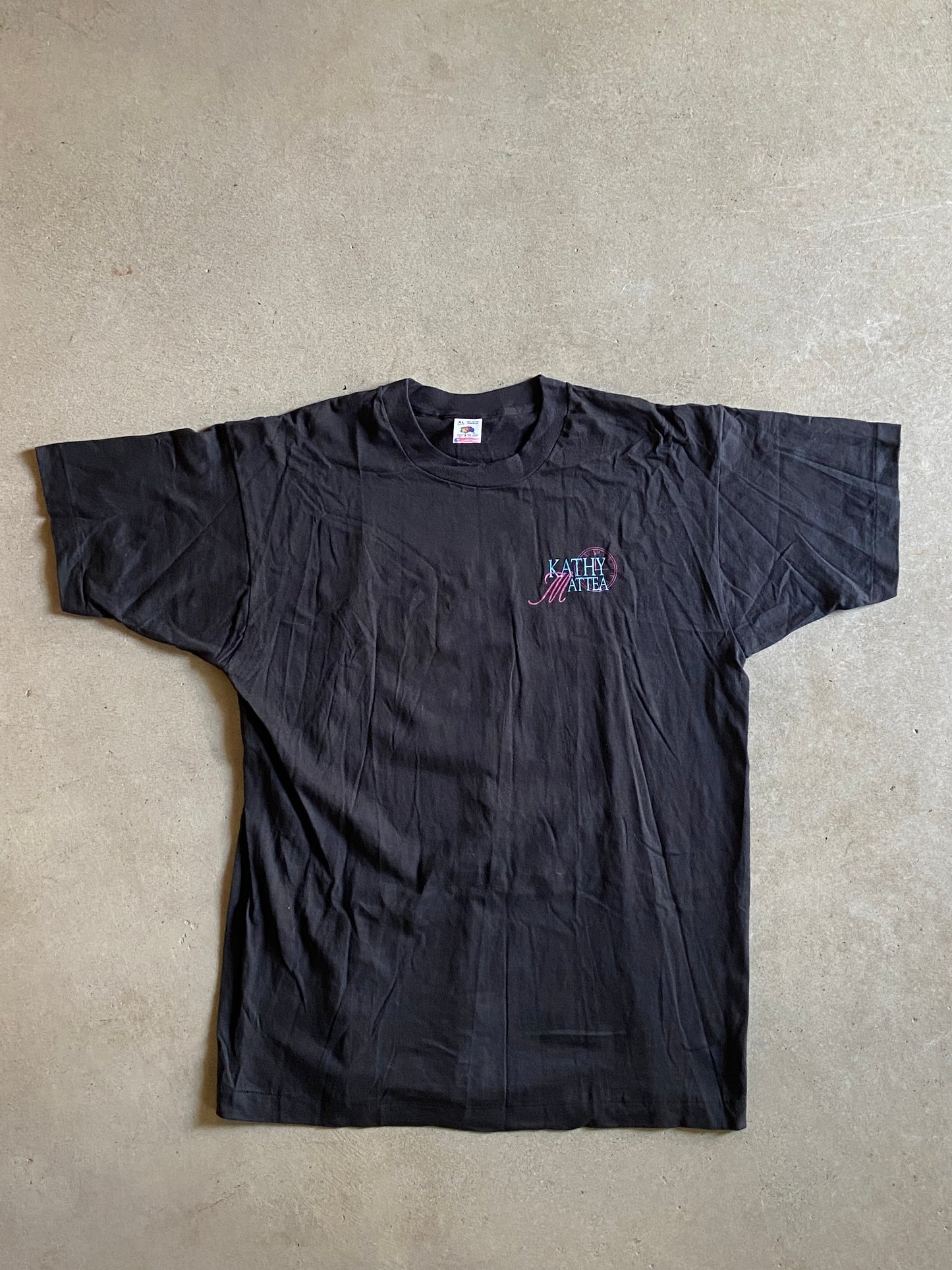 VTG Kathy Mattea "Lonesome Standard Time" Tee Sz XL