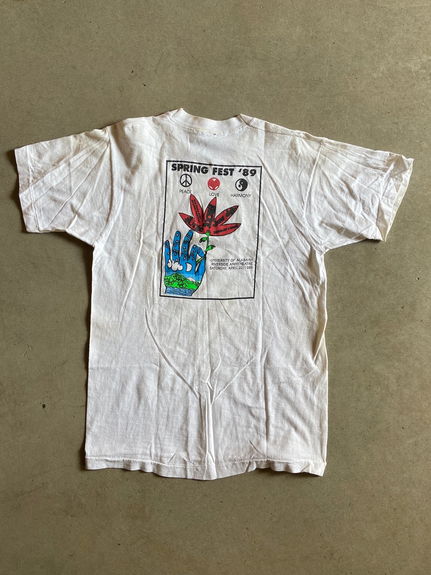 VTG Spring Fest 89 Tee Sz M
