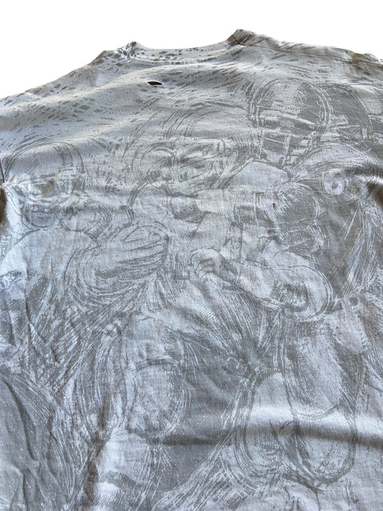 VTG Tennessee Oilers All Over Print Tee Sz XL