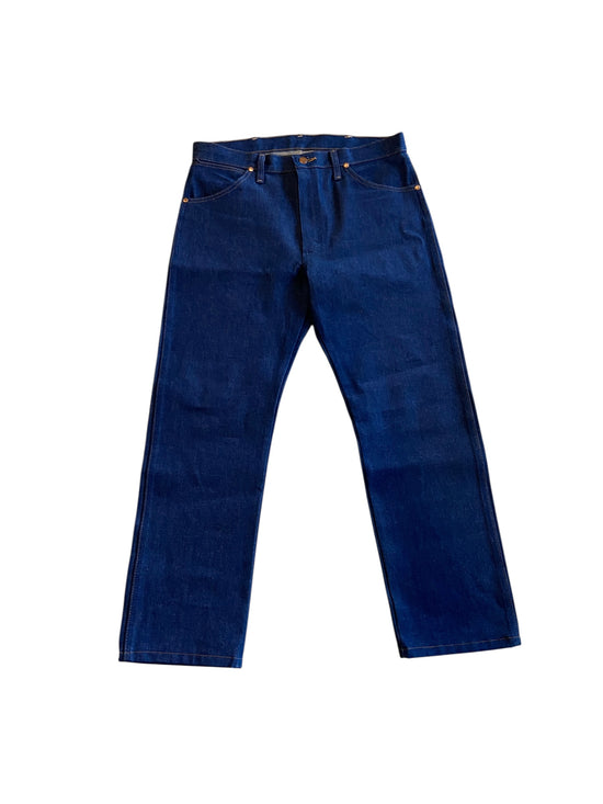 VTG Wrangler Dark Denim Jeans Sz 34x29
