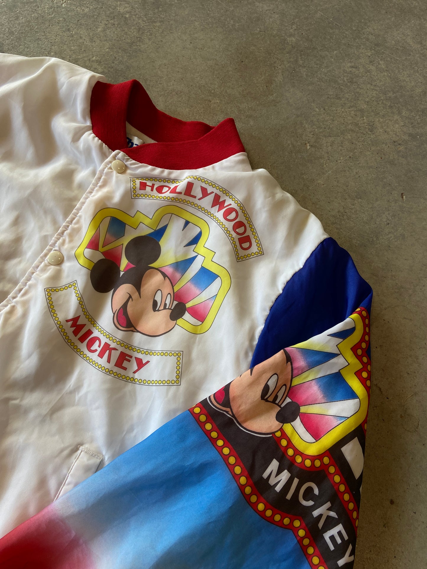 VTG Chalkline Mickey Mouse Fanimation Jacket Sz Med