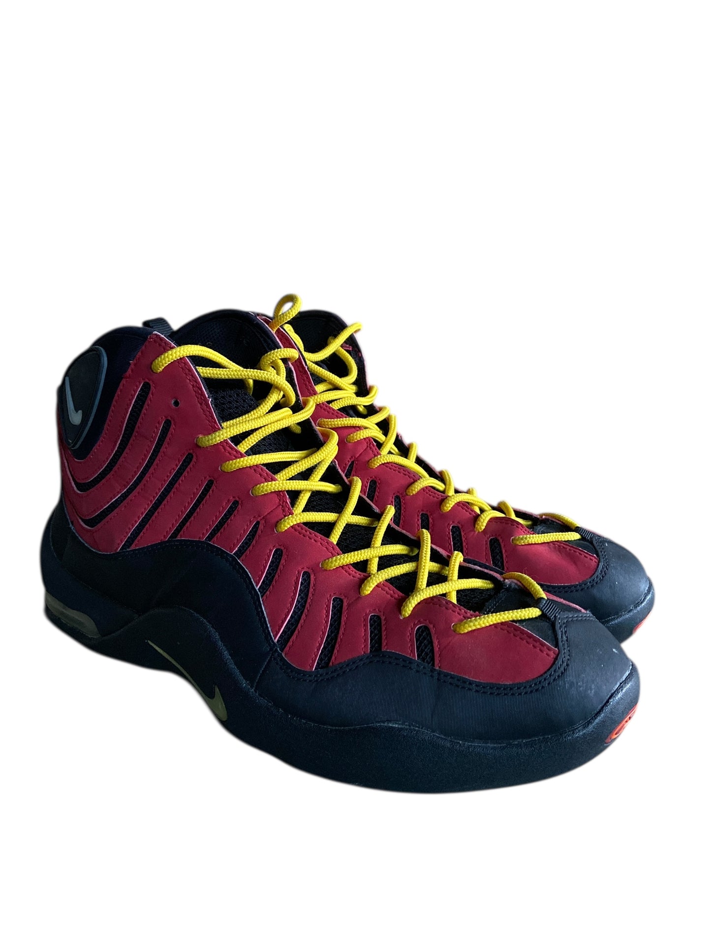 Preowned 2014 Nike Air Bakin Heat 316383-001 Tim Hardaway Sz 13M/14.5W