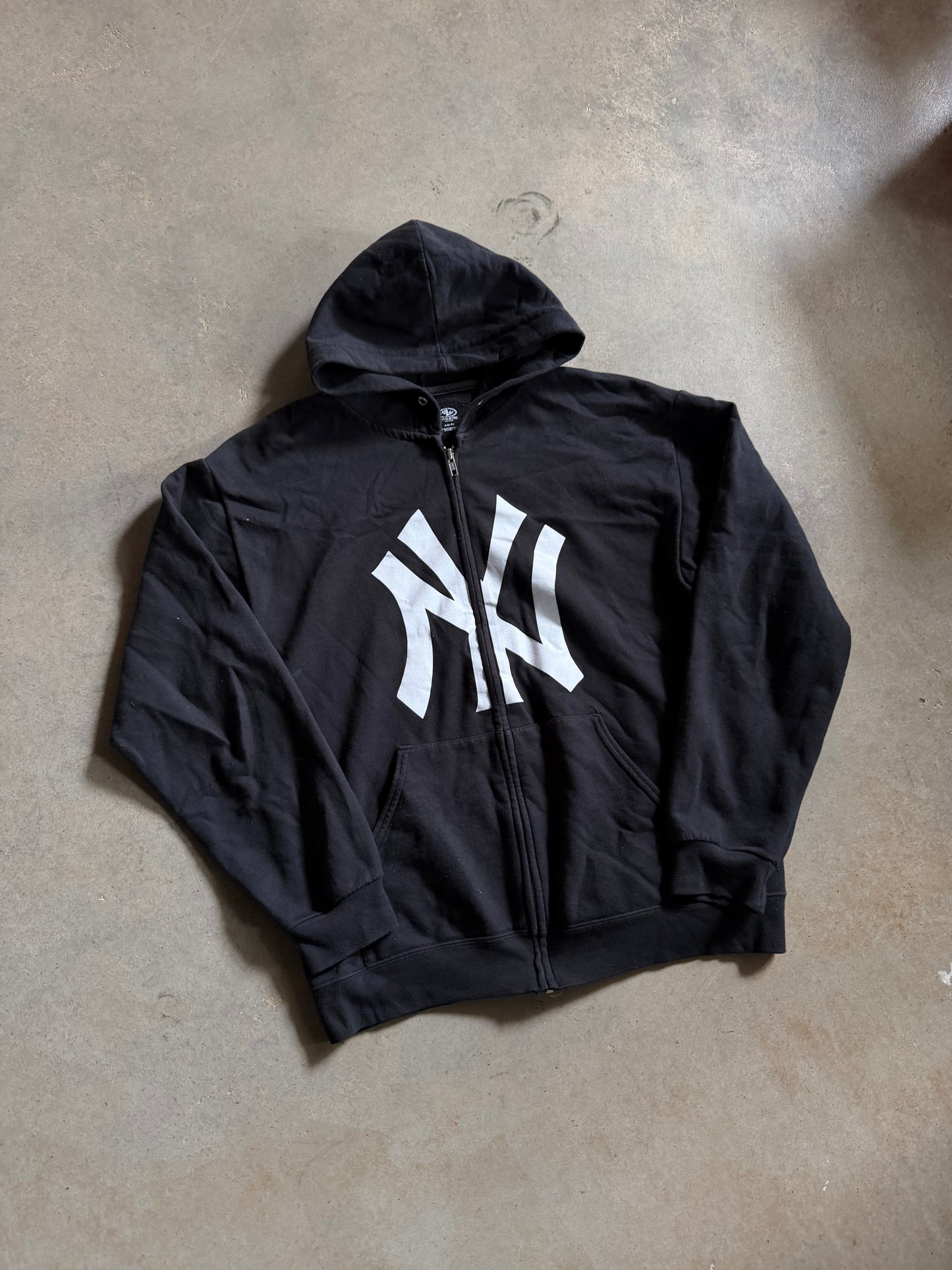 New York Yankees Black Hoodie Sz M