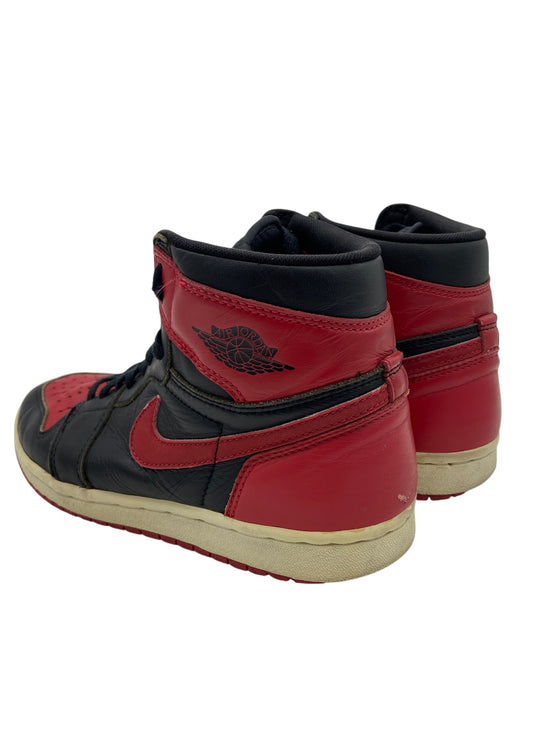 Preowned 1994 Air Jordan 1 "Bred" Sz 8M/9.5W