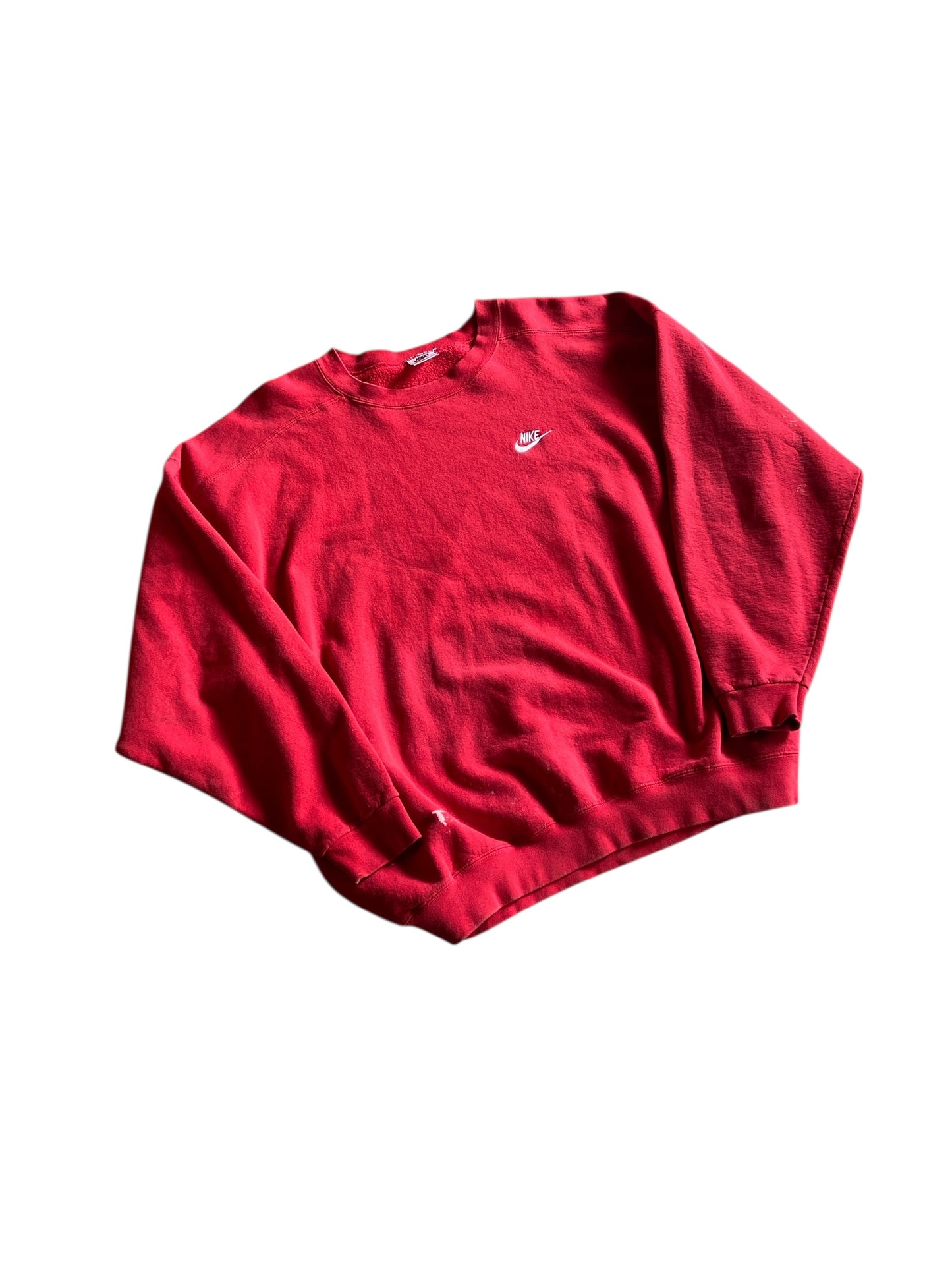 VTG Nike Red Sweatshirt Sz 2XL
