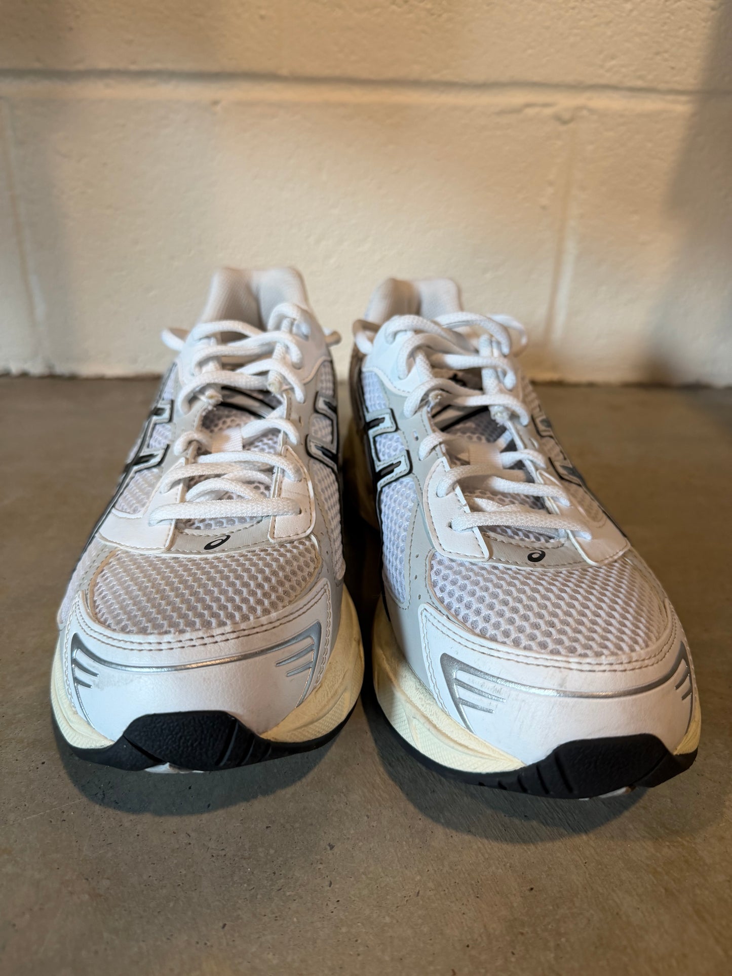 Preowned ASICS Gel-1130 White Cloud Grey Sz 10M/11.5W