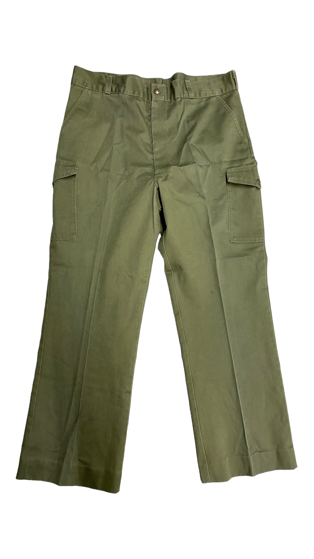 VTG Green Boy Scout Uniform Pants Sz 37x30