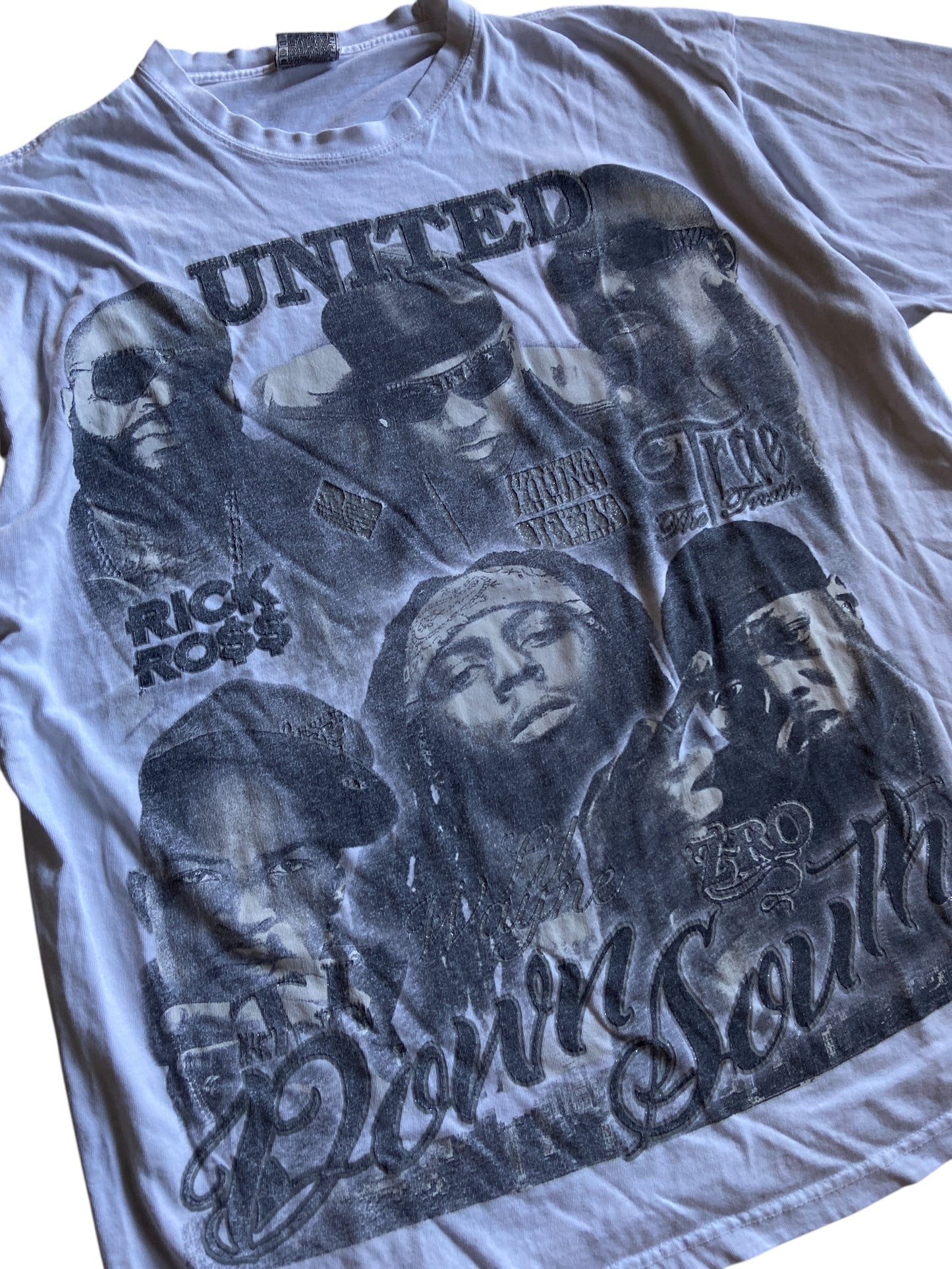 VTG United Down South Hip Hop Tee Sz 2XL