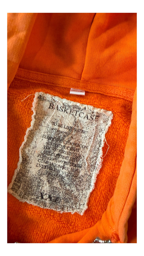 Basketcase Gallery Dweller Zip Up Sweatshirt Sz XL