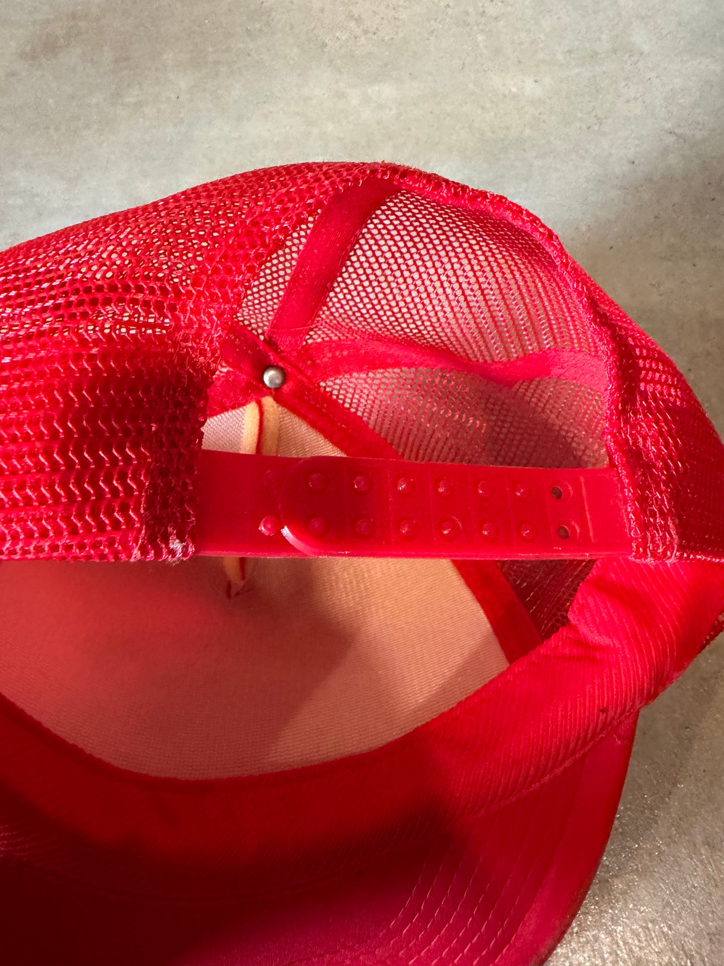 VTG Newby Motors Truck Red Trucker Hat