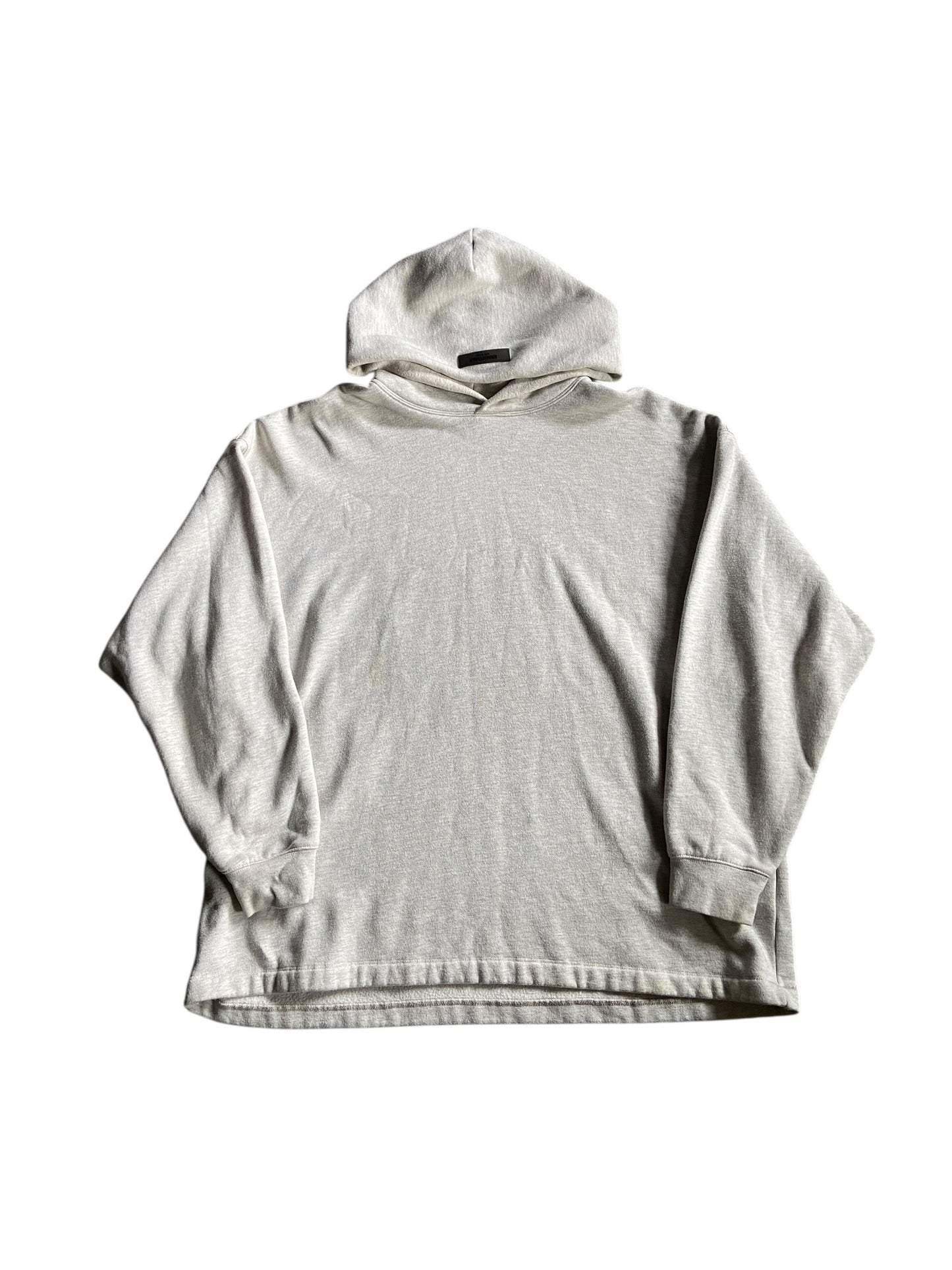 Fear Of God Heather Gray Hooded Sweatshirt Sz XL