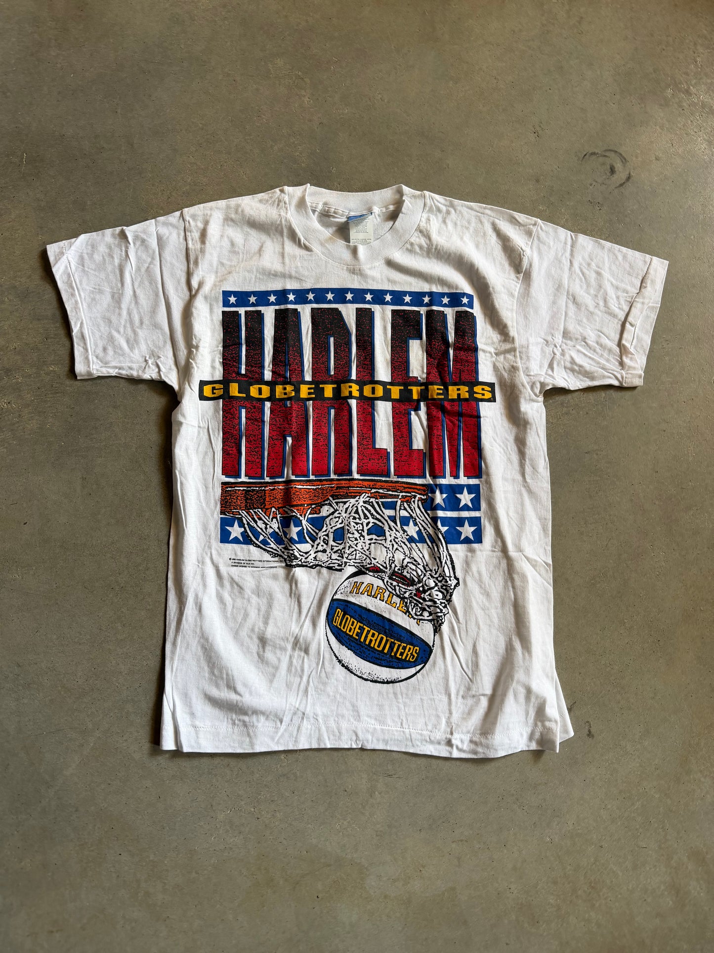 VTG Harlem Globetrotters 1994 Tee Sz L