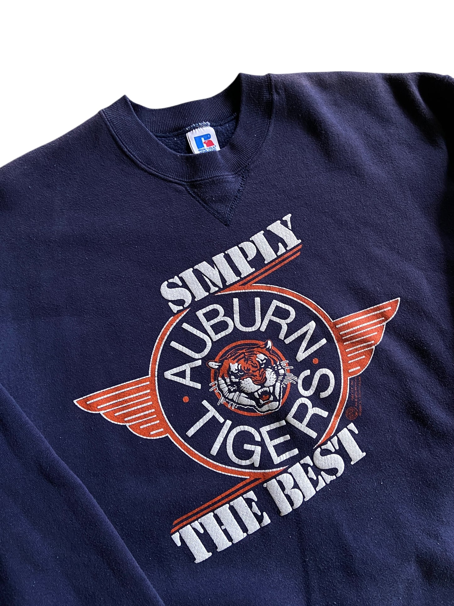 VTG Auburn Tigers Simply the Best Crewneck Sweater L