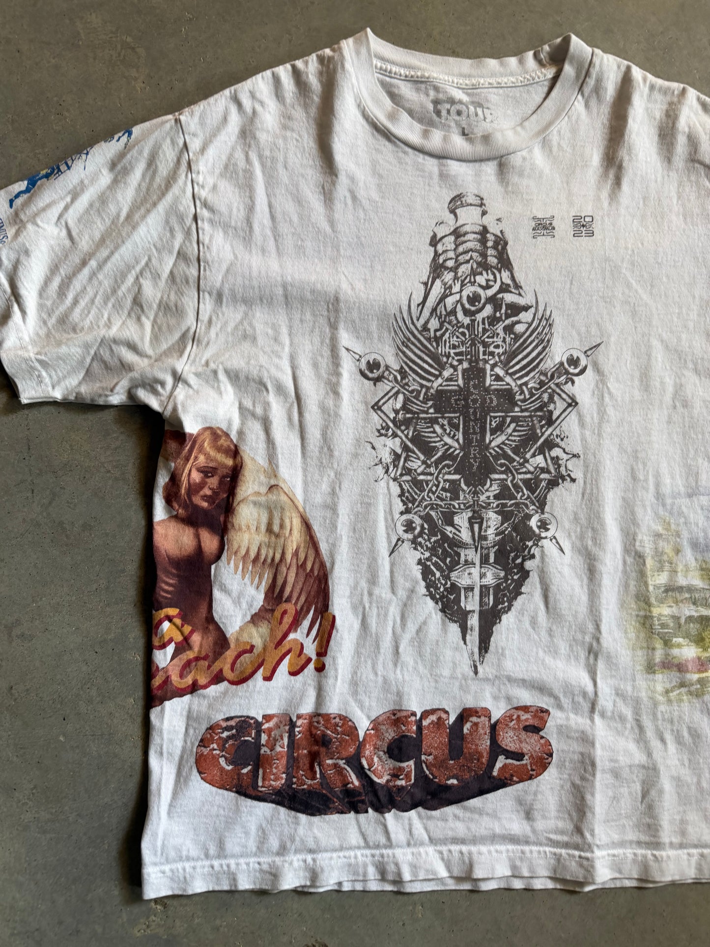 Travis Scott Circus Maximus Tee Sz L