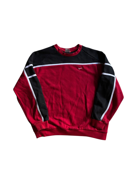 VTG Nike Red/Black Sweatshirt Sz Women's M