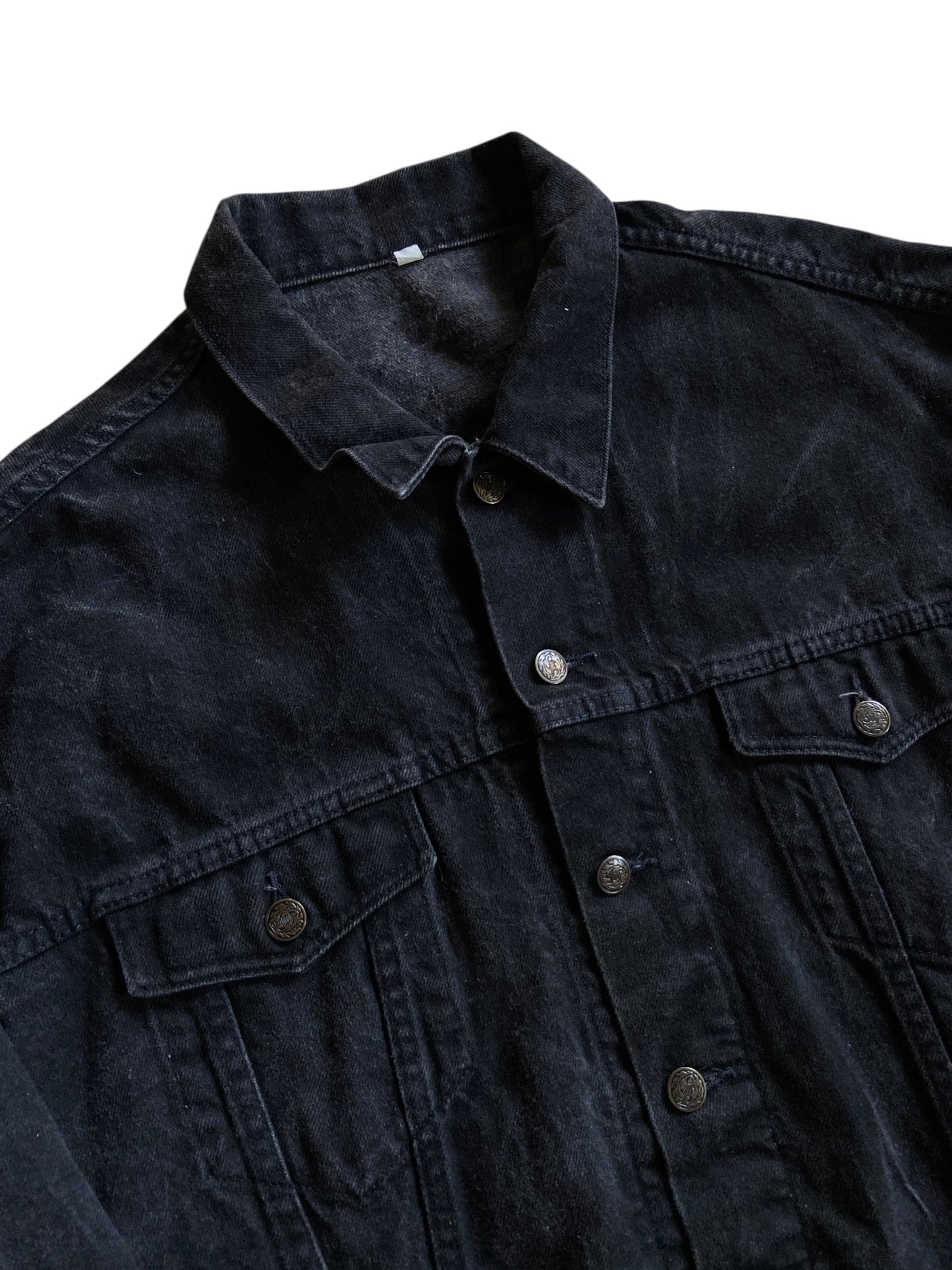 VTG Cinemax Denim Jacket Sz L