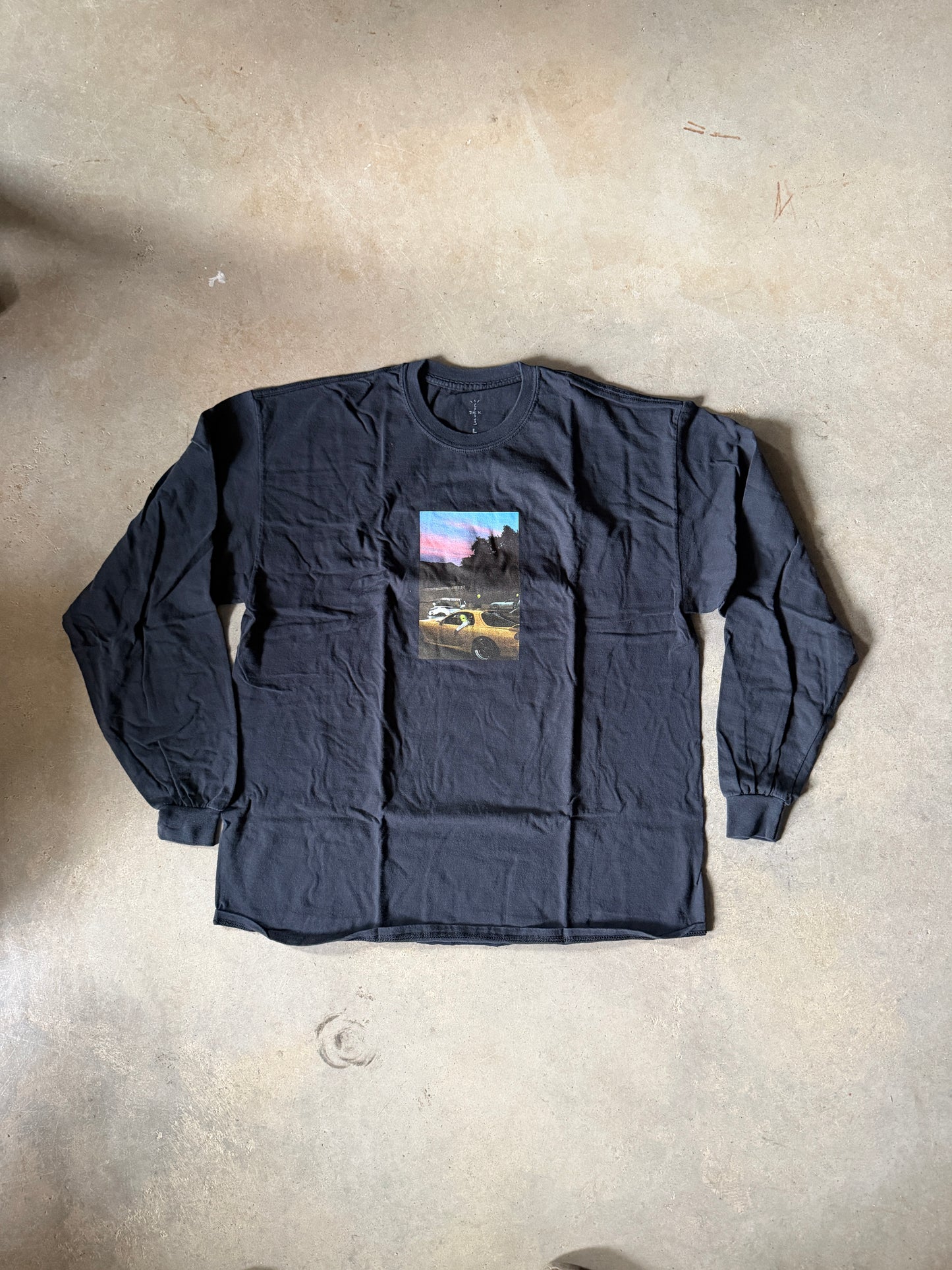 2019 Cactus Jack by Travis Scott JACKBOYS Photo L/S Tee Sz L