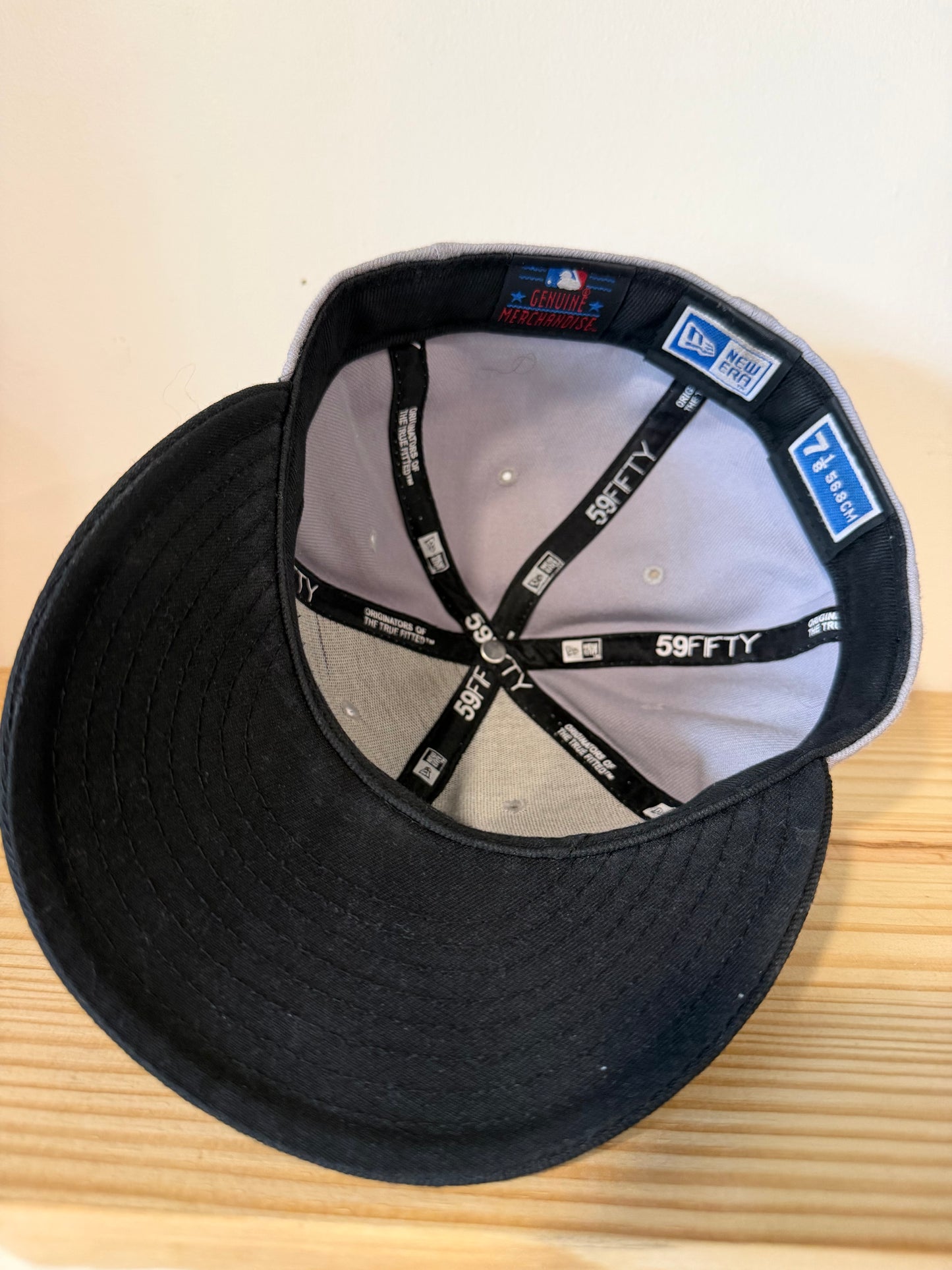 Chicago Cubs New Era Fitted Hat Sz 7 1/8