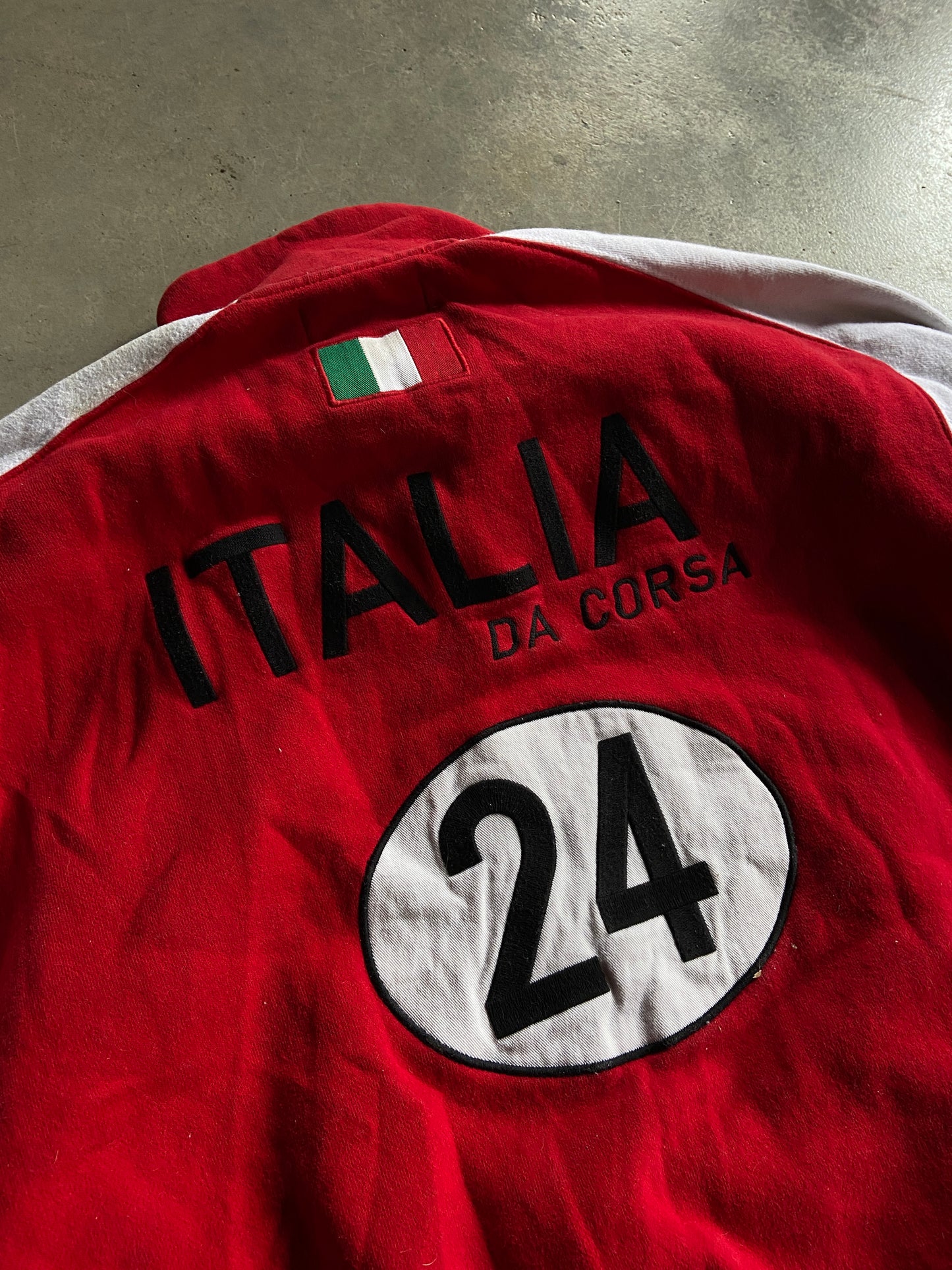 VTG Polo Ralph Lauren Italia RL Racing Team Jacket Sz 2XL