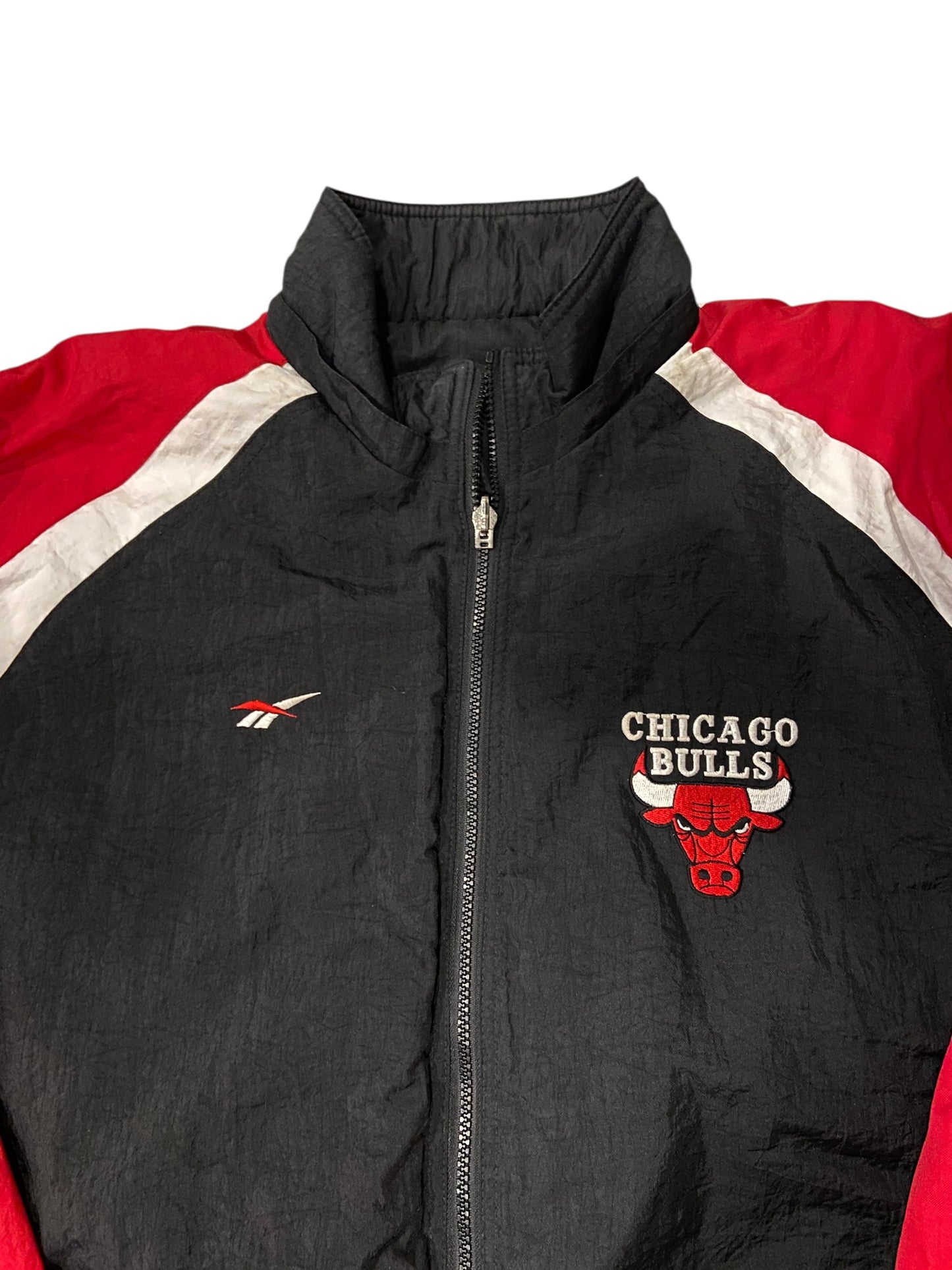 VTG Chicago Bulls Reebok Jacket Sz XL