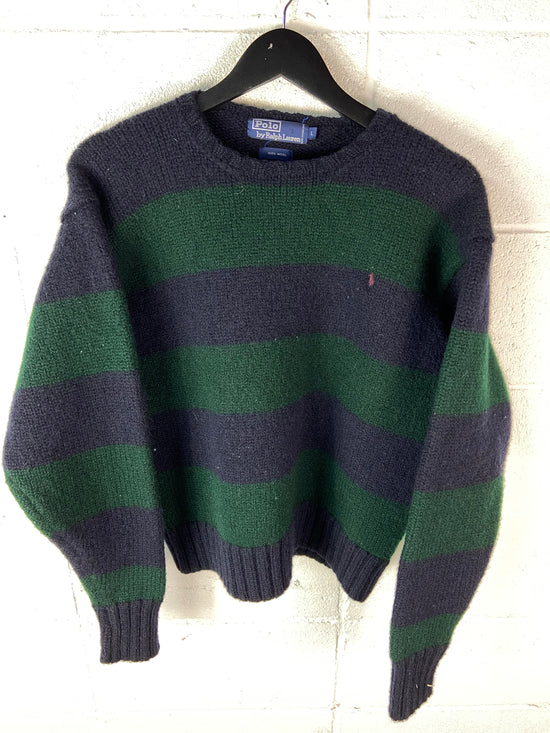 VTG Polo Ralph Lauren Wool Sweater Sz Wmns L