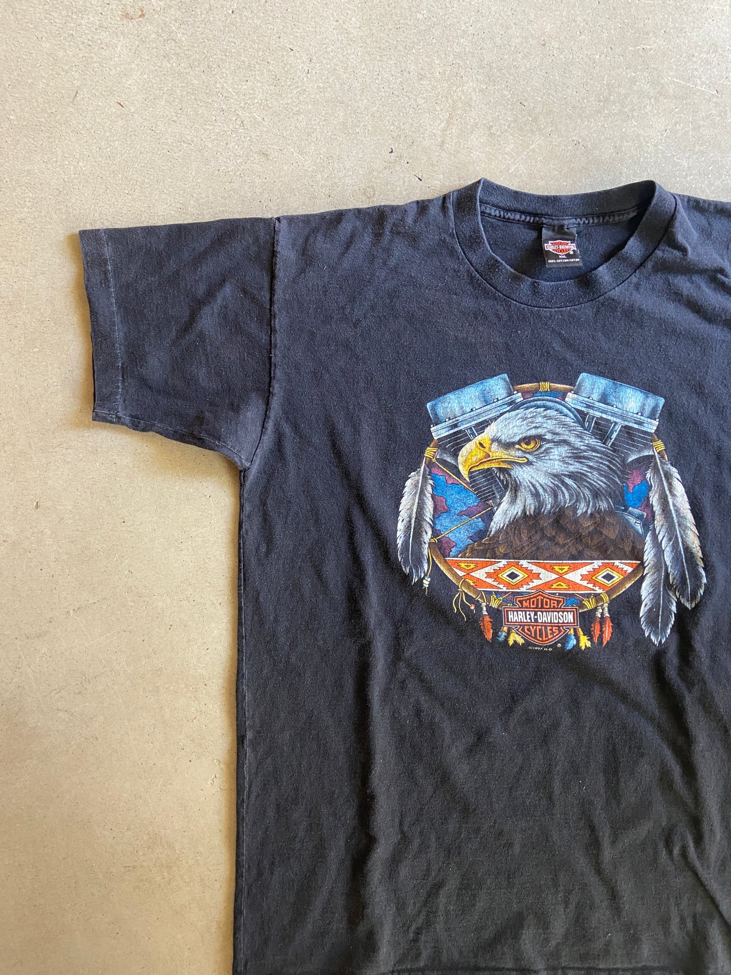 VTG Harley Davidson Alamo City Tee Sz XL