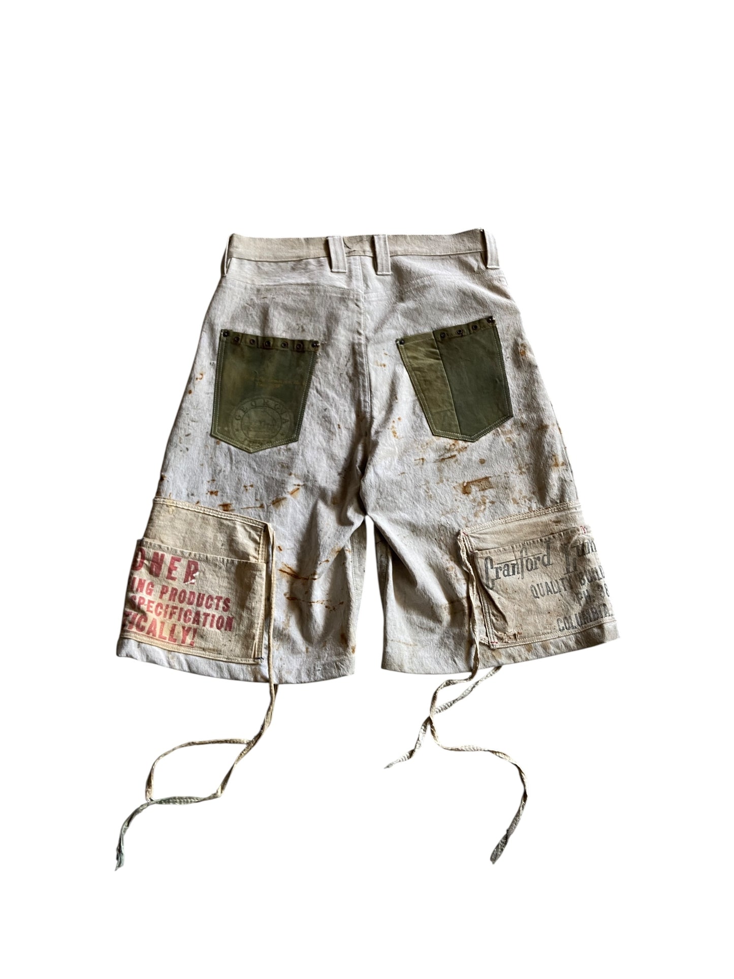 david turner LUMBER APRON LONG SHORTS Sz 36x13