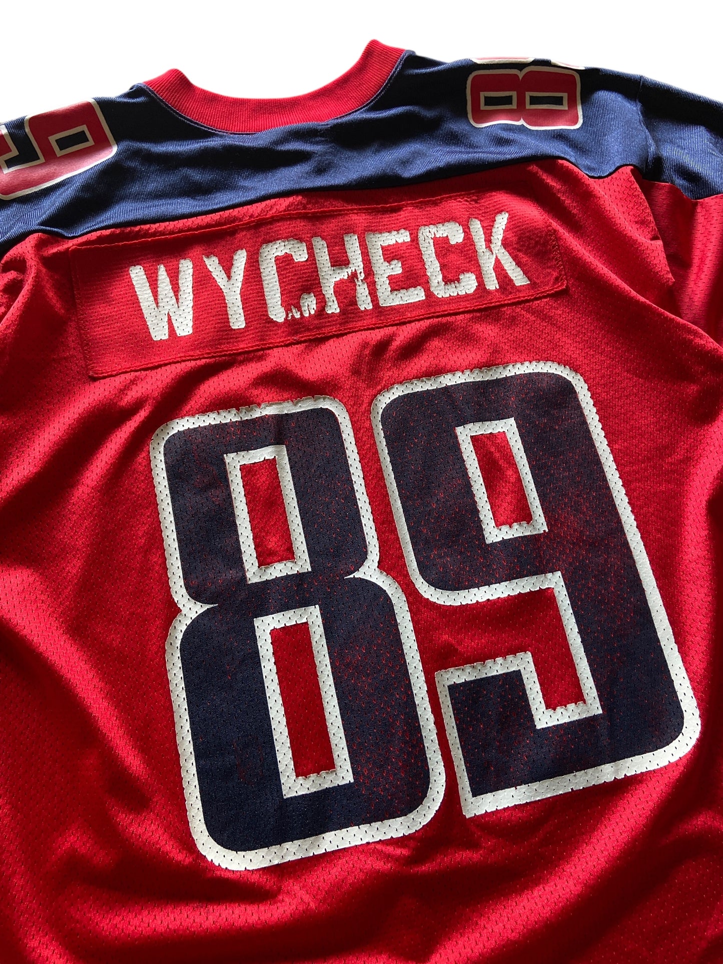 Frank Wycheck Alternate Y2K Red Jersey Sz Large