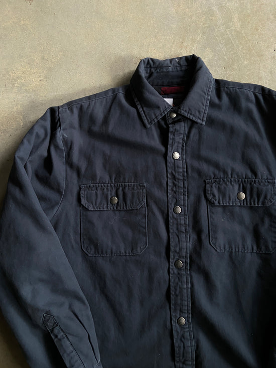 Y2K Dickies Flannel Lined Insulated Chore Coat Sz M