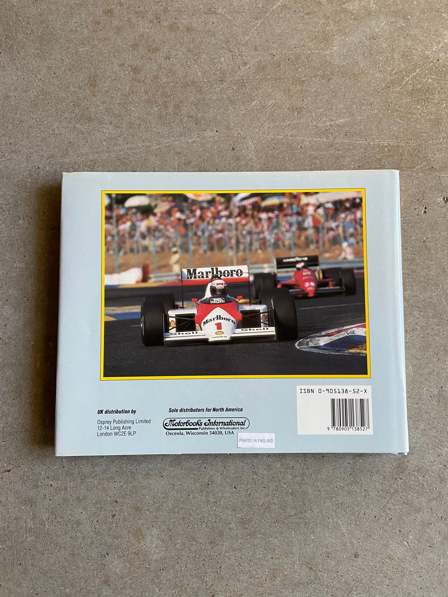 1987 Marlboro Grand Prix Images Book