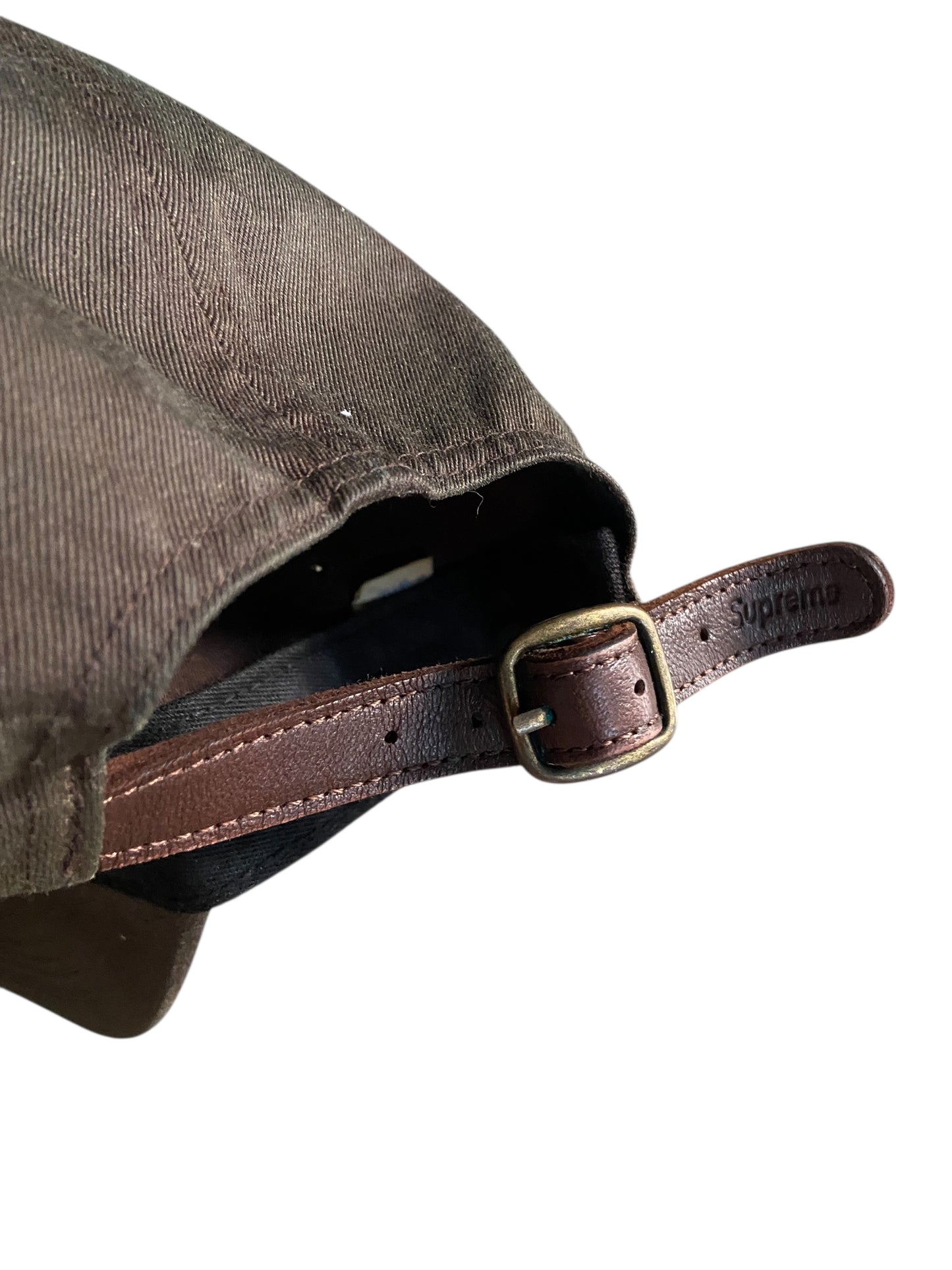 Supreme Faded Brown 5 Panel Hat