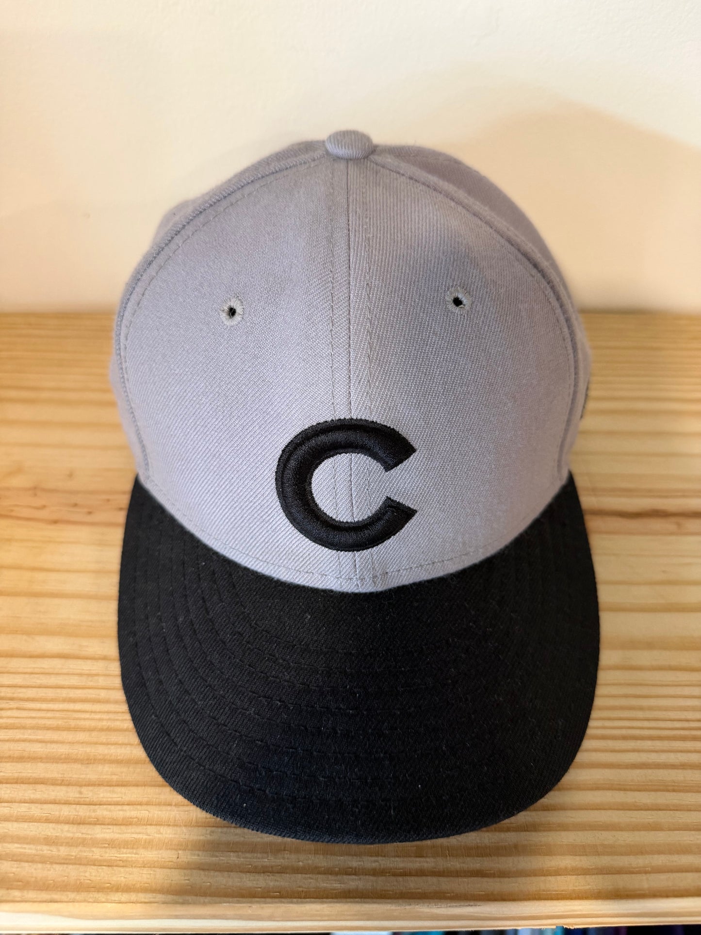 Chicago Cubs New Era Fitted Hat Sz 7 1/8