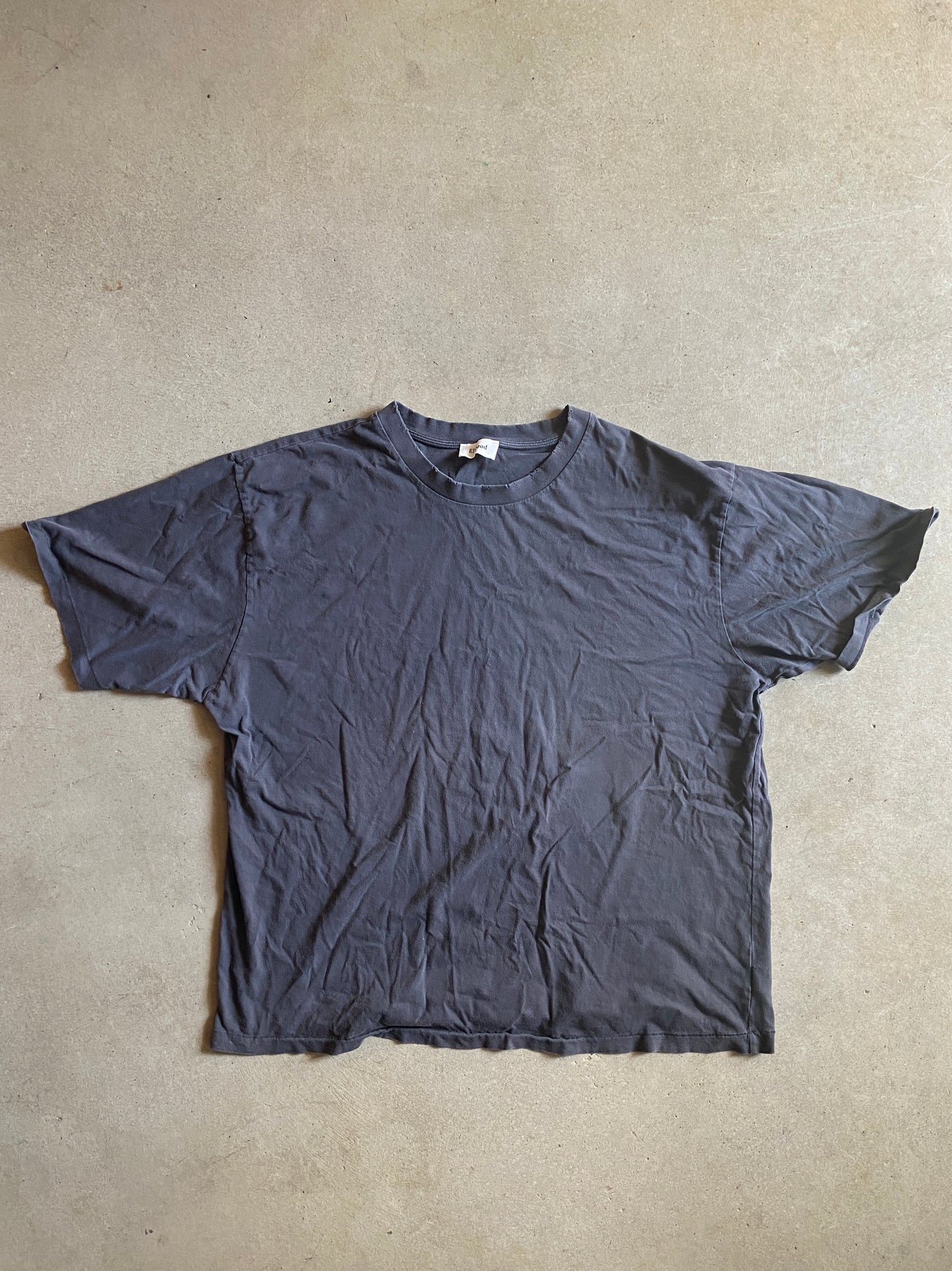 Elwood Faded Black Tee Sz 2XL