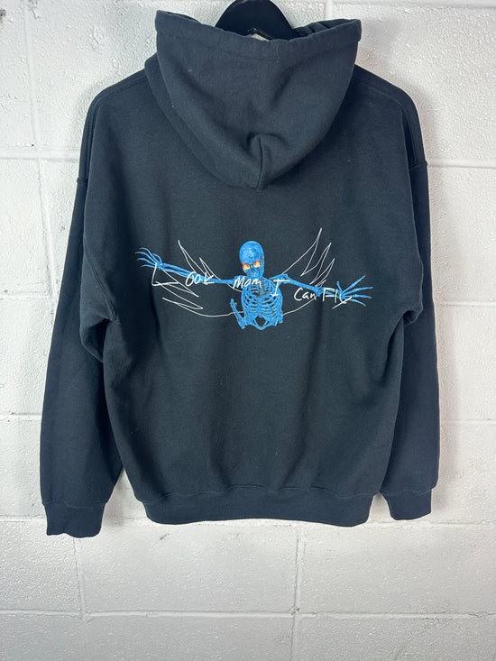 Preowned Travis Scott Look Mom I Can Fly Hoodie Sz Med