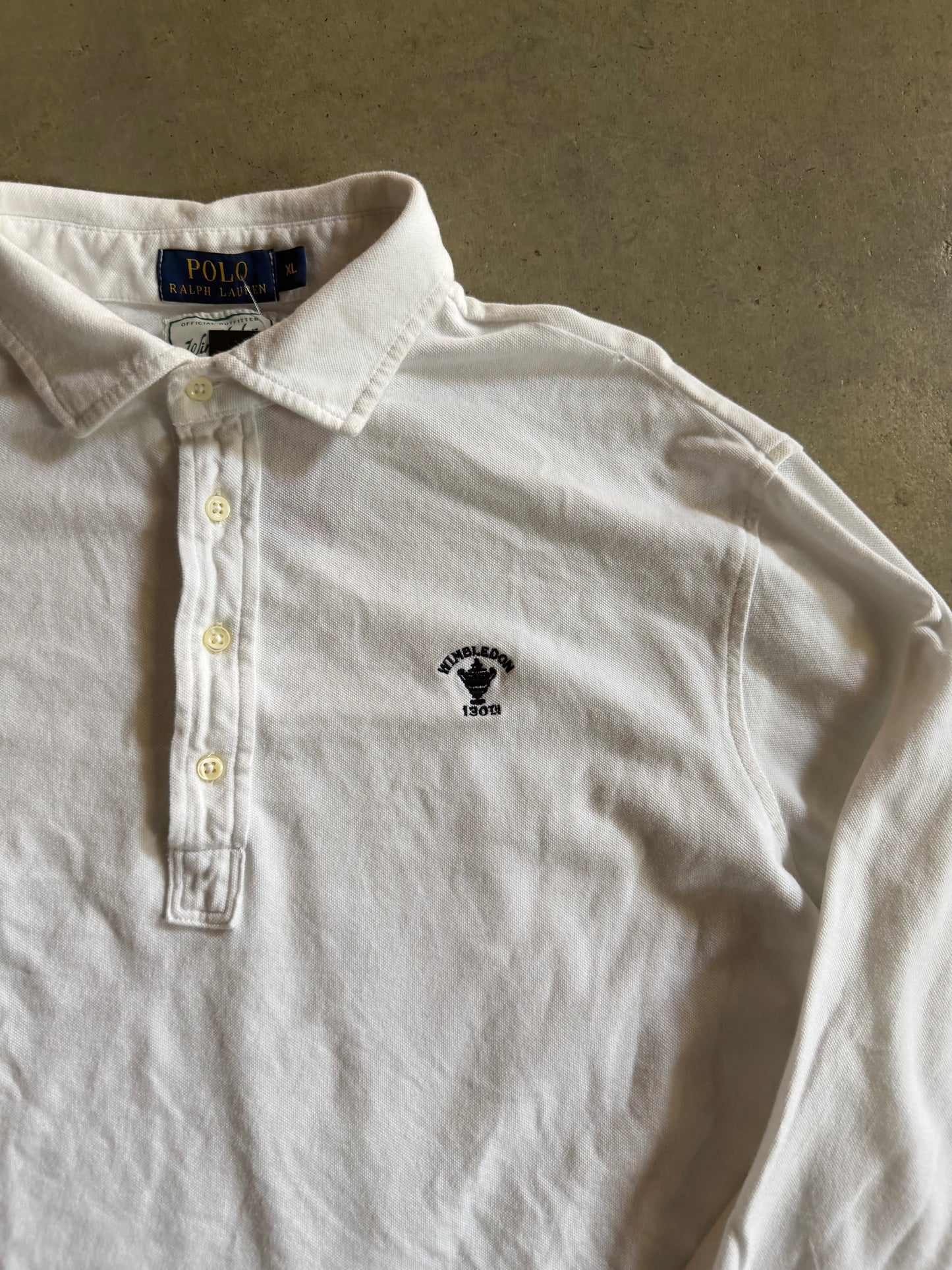 2016 Polo Ralph Lauren Wimbledon Rugby Shirt Sz XL