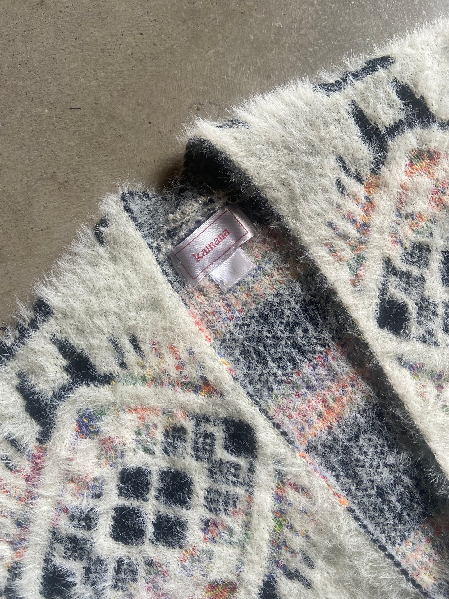 Kamana Multicolor Wool Sweater Sz M