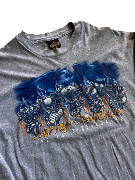 VTG Harley Davidson Proven Performance Oklahoma L/S Tee Sz XL