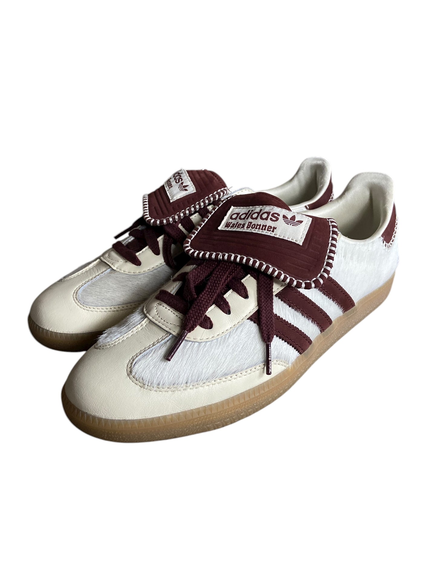 Preowned Adidas Wales Bonner WB Pony Hair Tonal/Cream IE0586 Sz 12M/13.5W