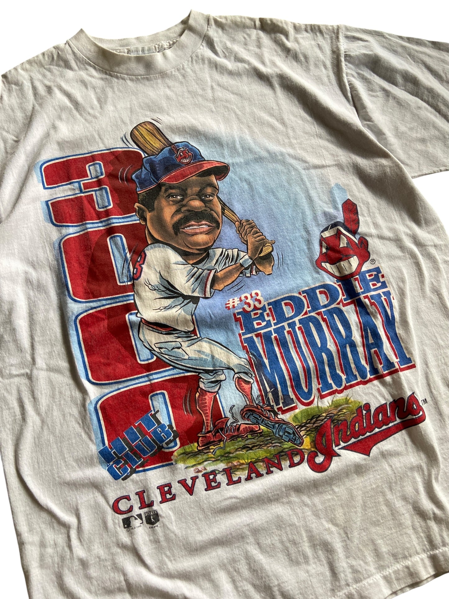 VTG Cleveland Indians Eddie Murray Salem Tee Sz L/XL