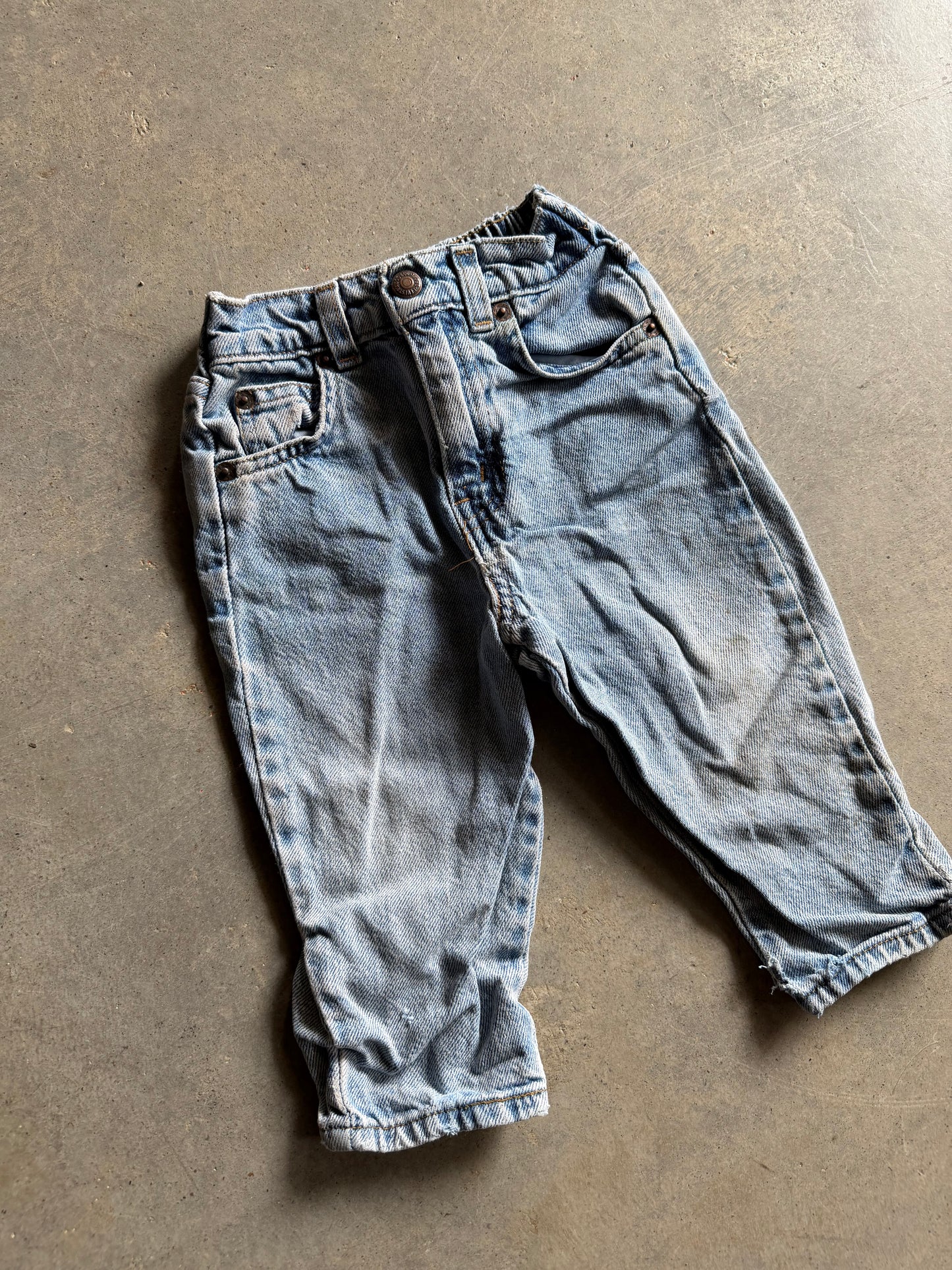 VTG Baby Levis Denim Jeans Sz 18M