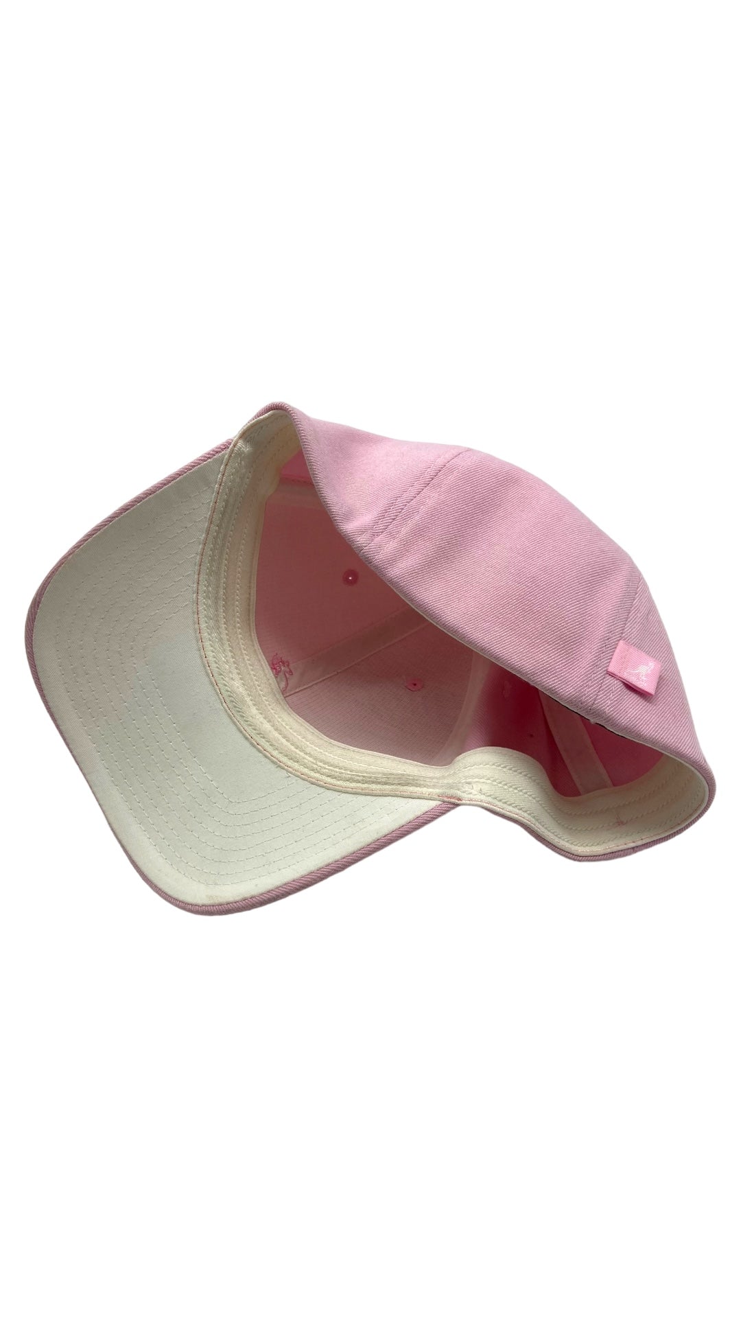 Vtg Kangol Flexfit Pink Hat