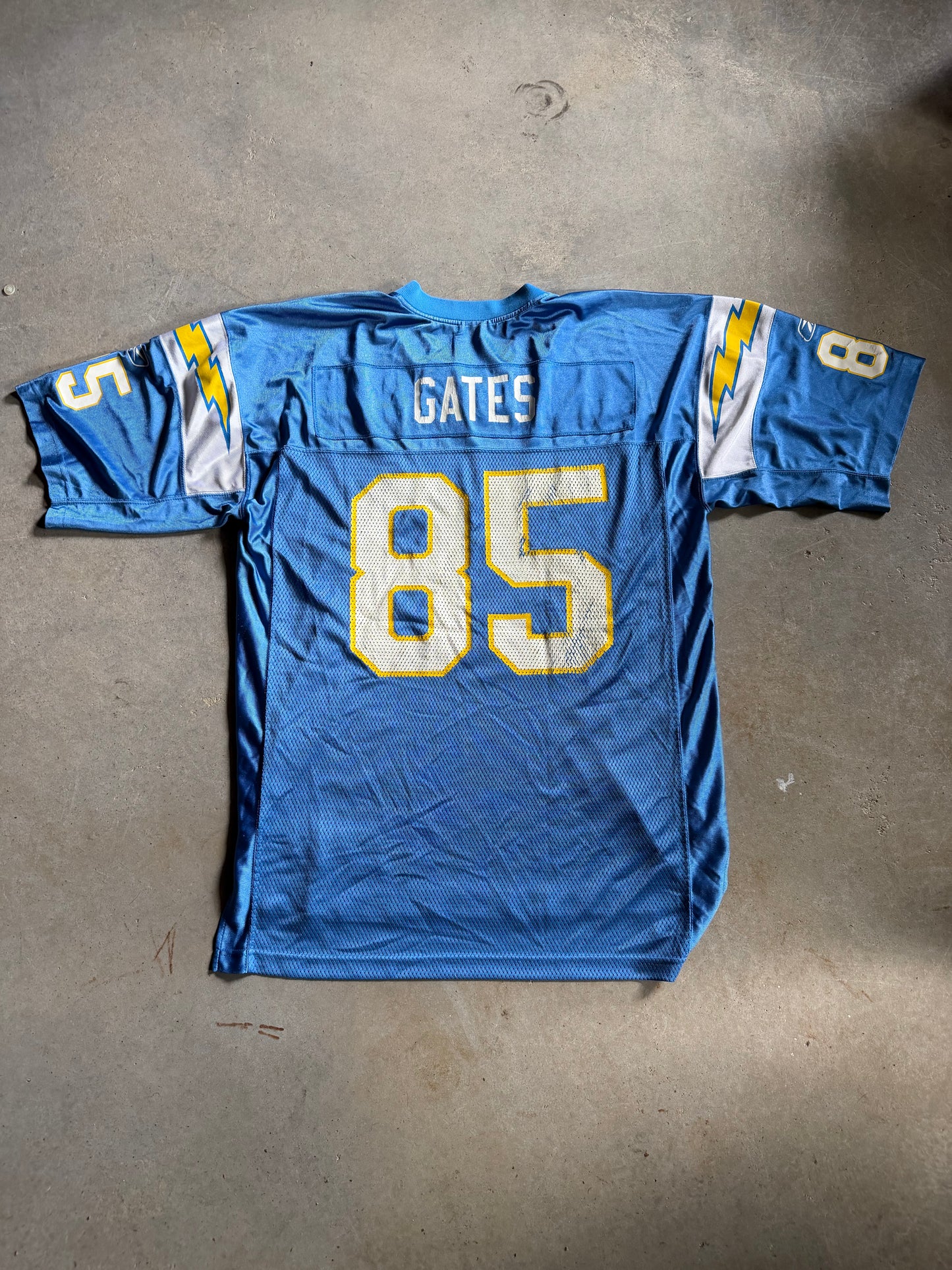 VTG San Diego Chargers Antonio Gates Chargers Jersey Sz L