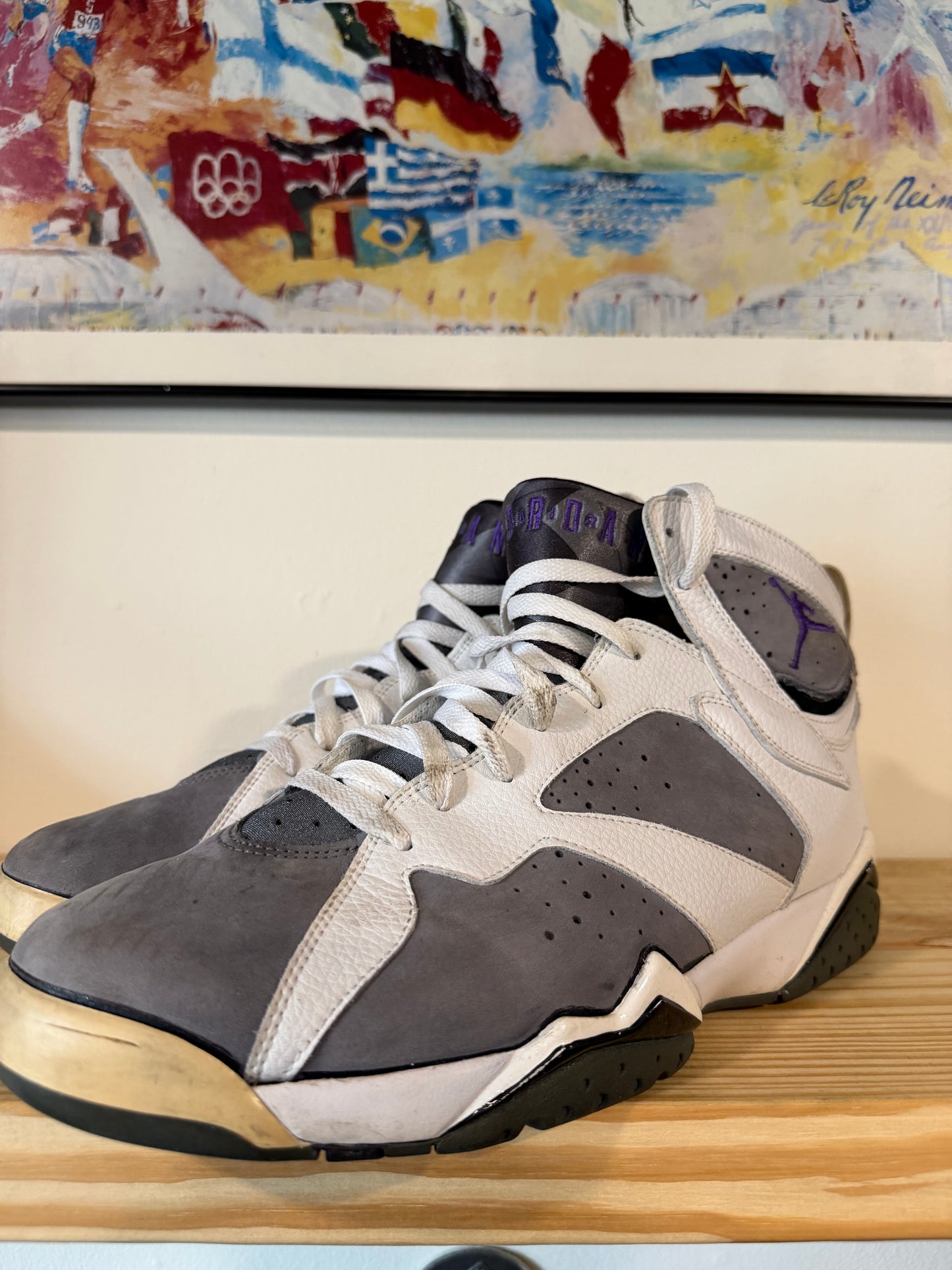 Preowned Jordan 7 Retro Flint 2005 Sz 12M/13.5W