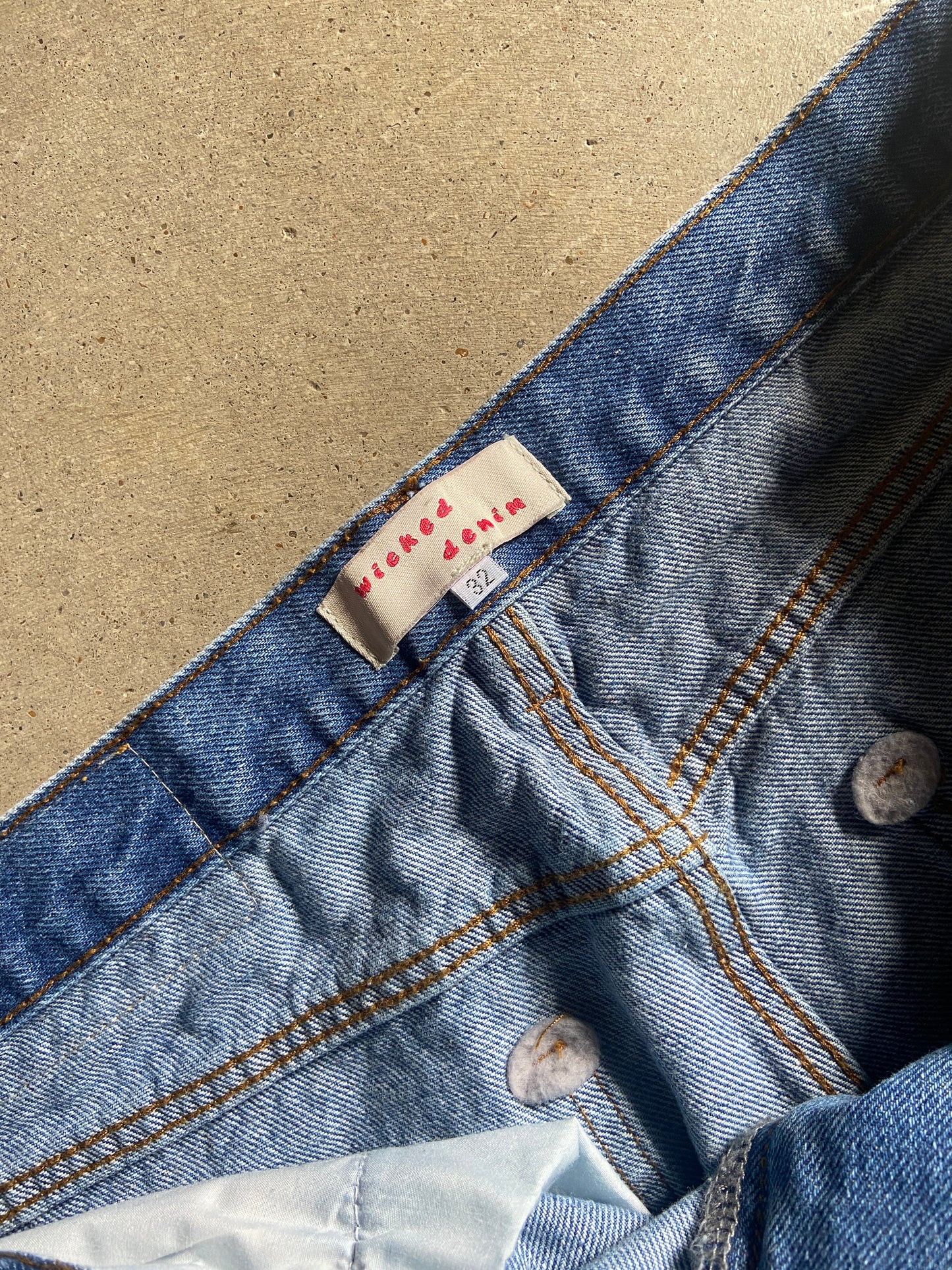 Wicked Flare Denim Bootcut Jeans Sz 32x30