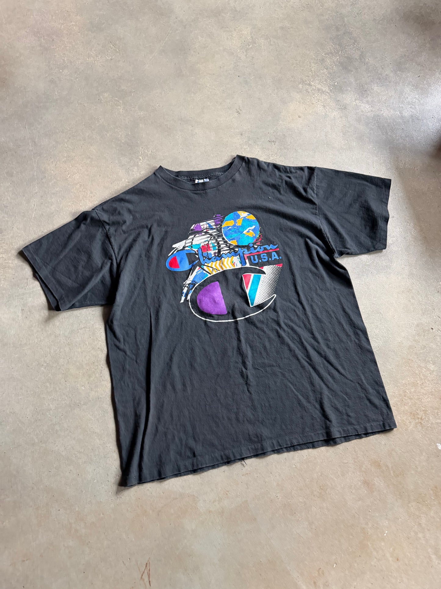 VTG Champion USA Pride Tee Sz 3XL