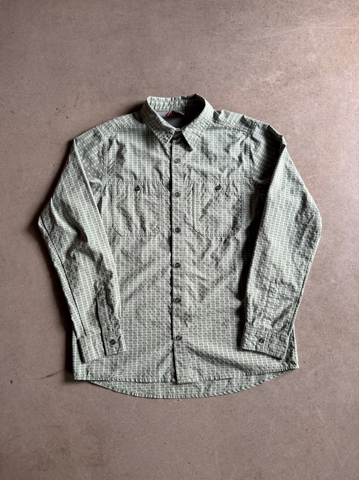 Nike ACG Green Button Up Shirt Sz M