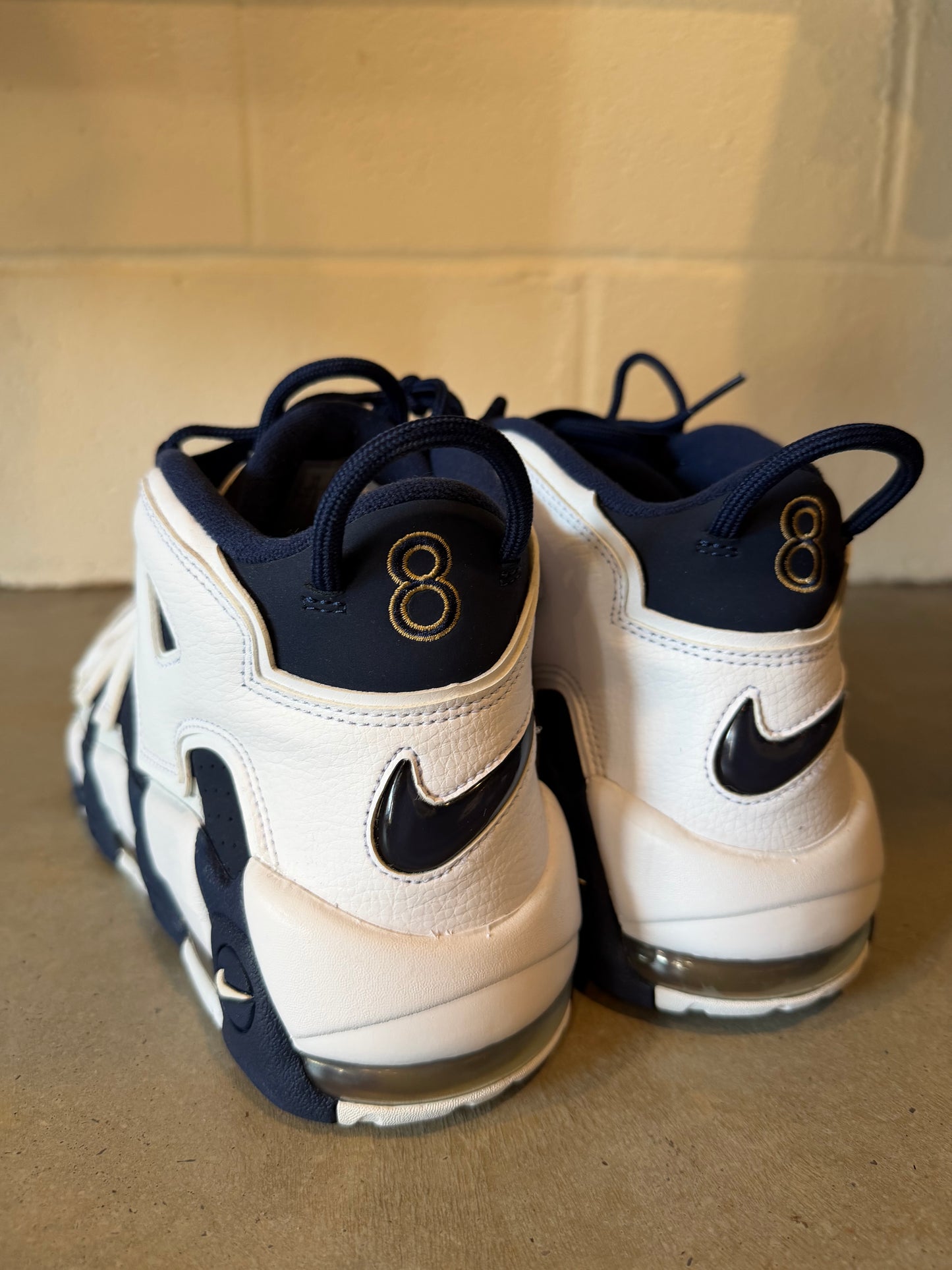 Preowned Nike Air Uptempo Olympic 2020 Sz 12M/13.5W