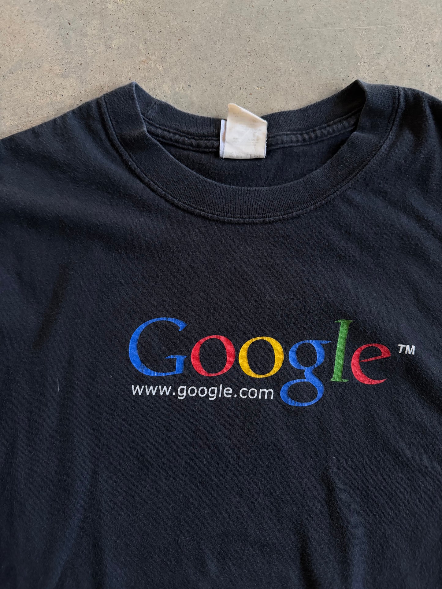 VTG Google Logo Tee Sz XL