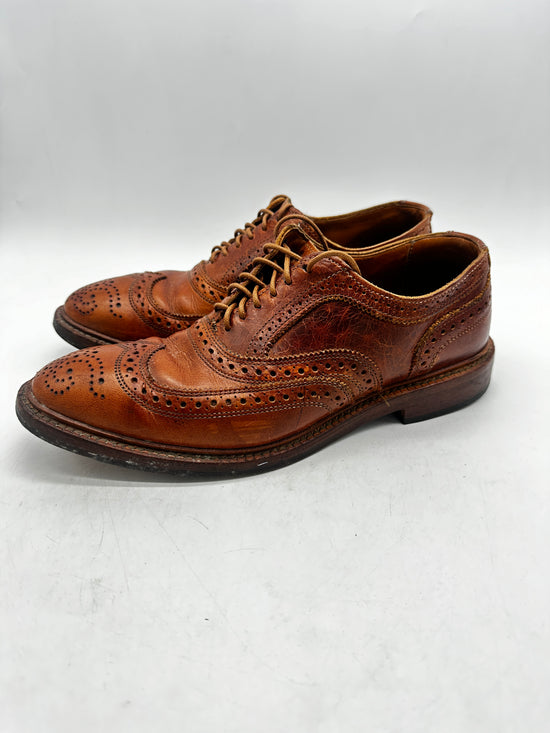 Allen Edmund Wingtip Oxford Dress Shoe Sz 8M