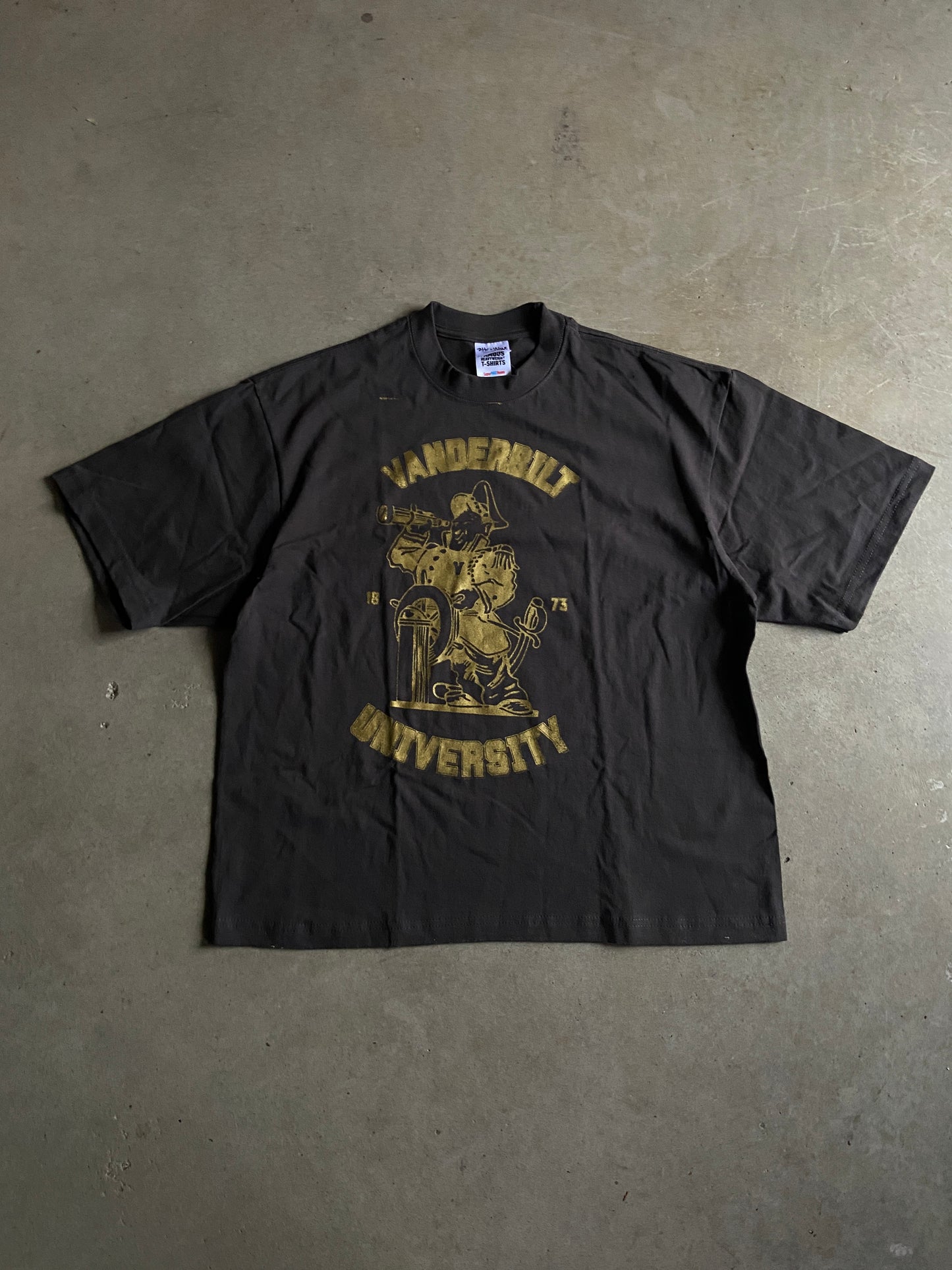 Hand Printed Vanderbilt Commodores Tee